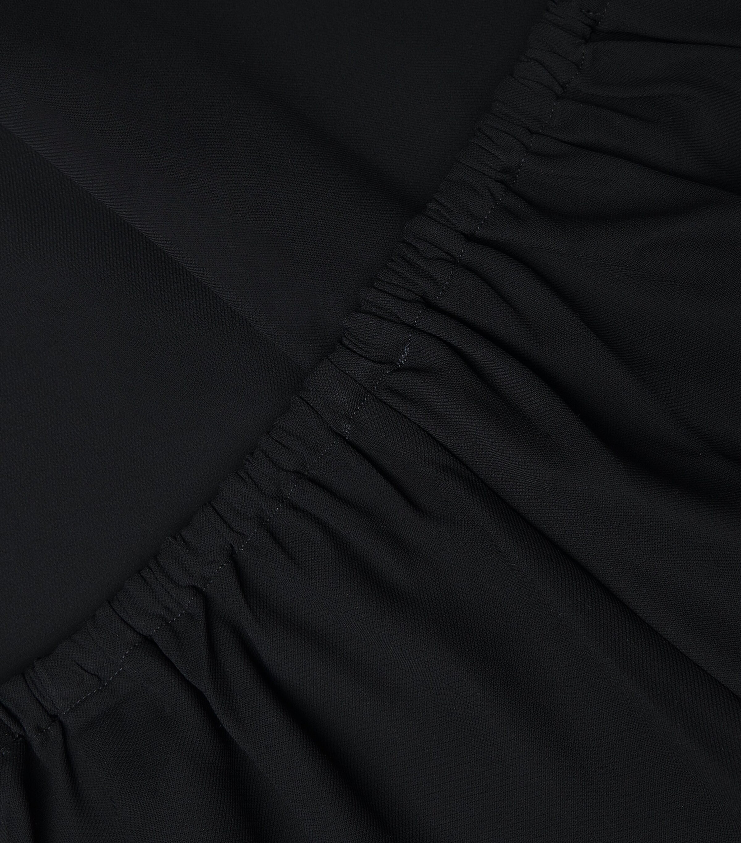 STAUD Womens Satin Stroll Trousers Blk Black Image 6