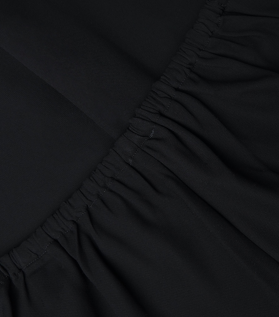 STAUD Womens Satin Stroll Trousers Blk Black Image 6