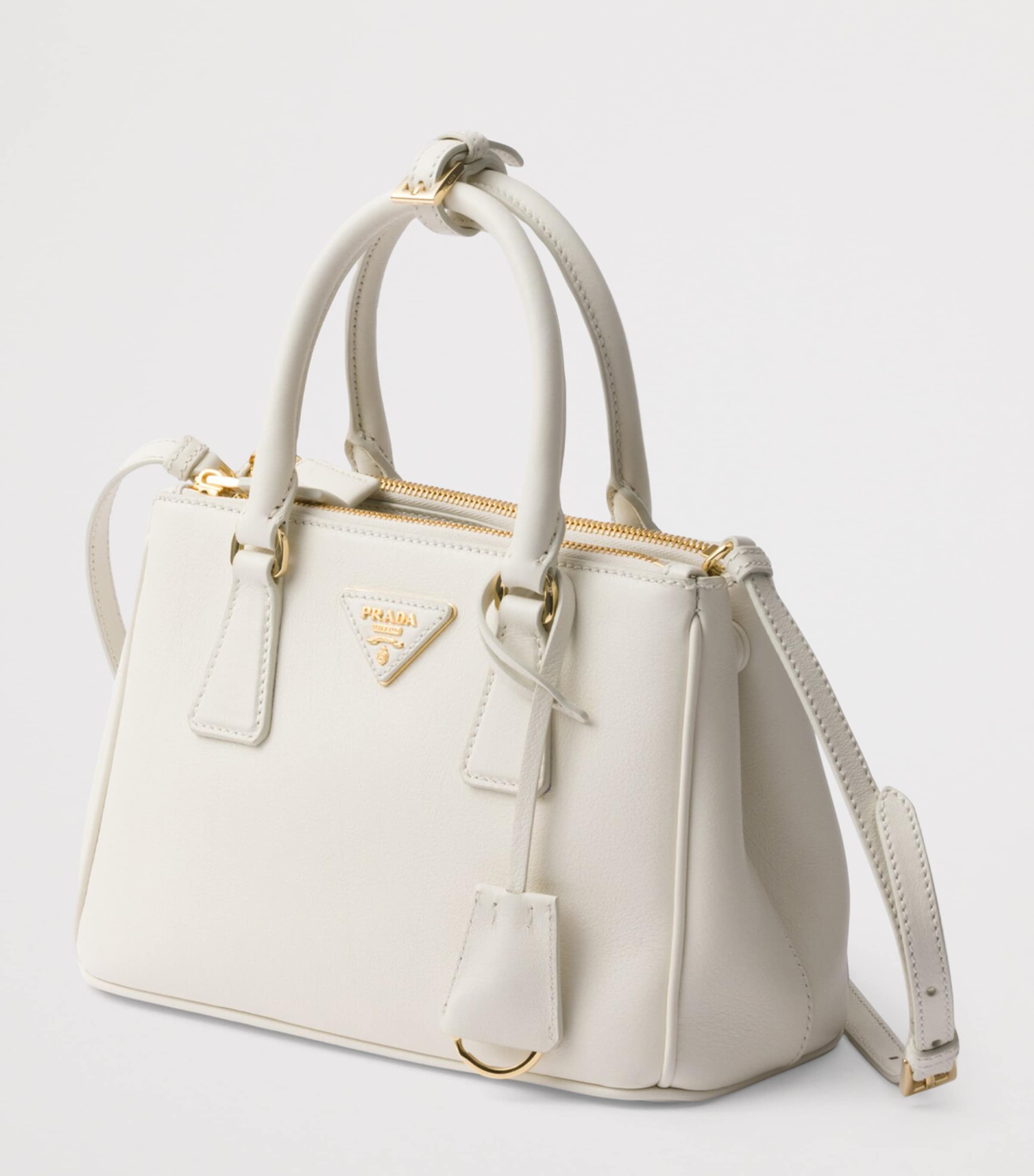 Small Leather Galleria Top-Handle Bag F0009 Image 3