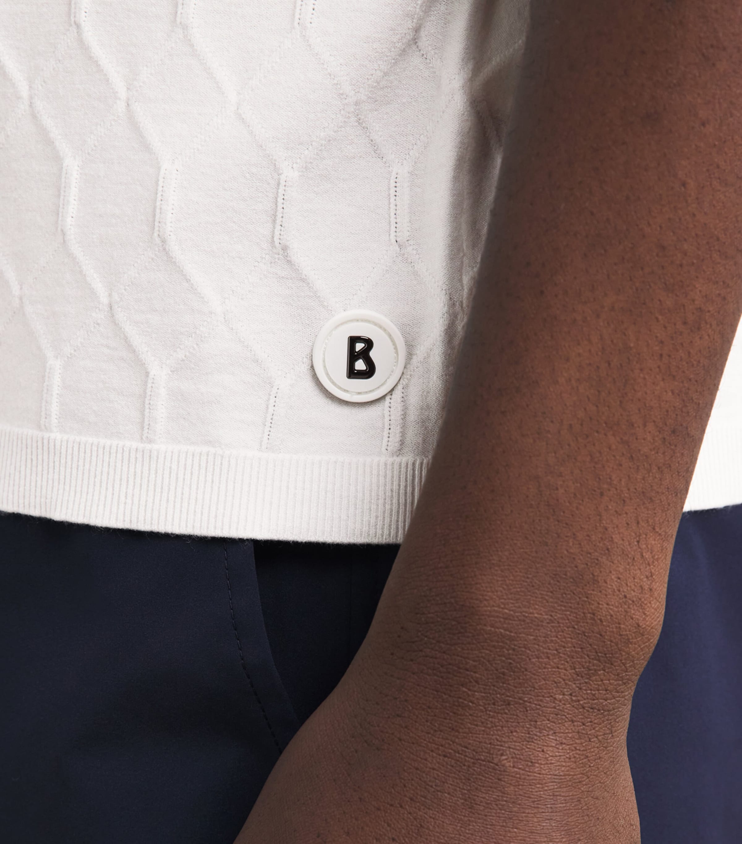 Bogner Mens Knitted Maxim Polo Shirt Image 3