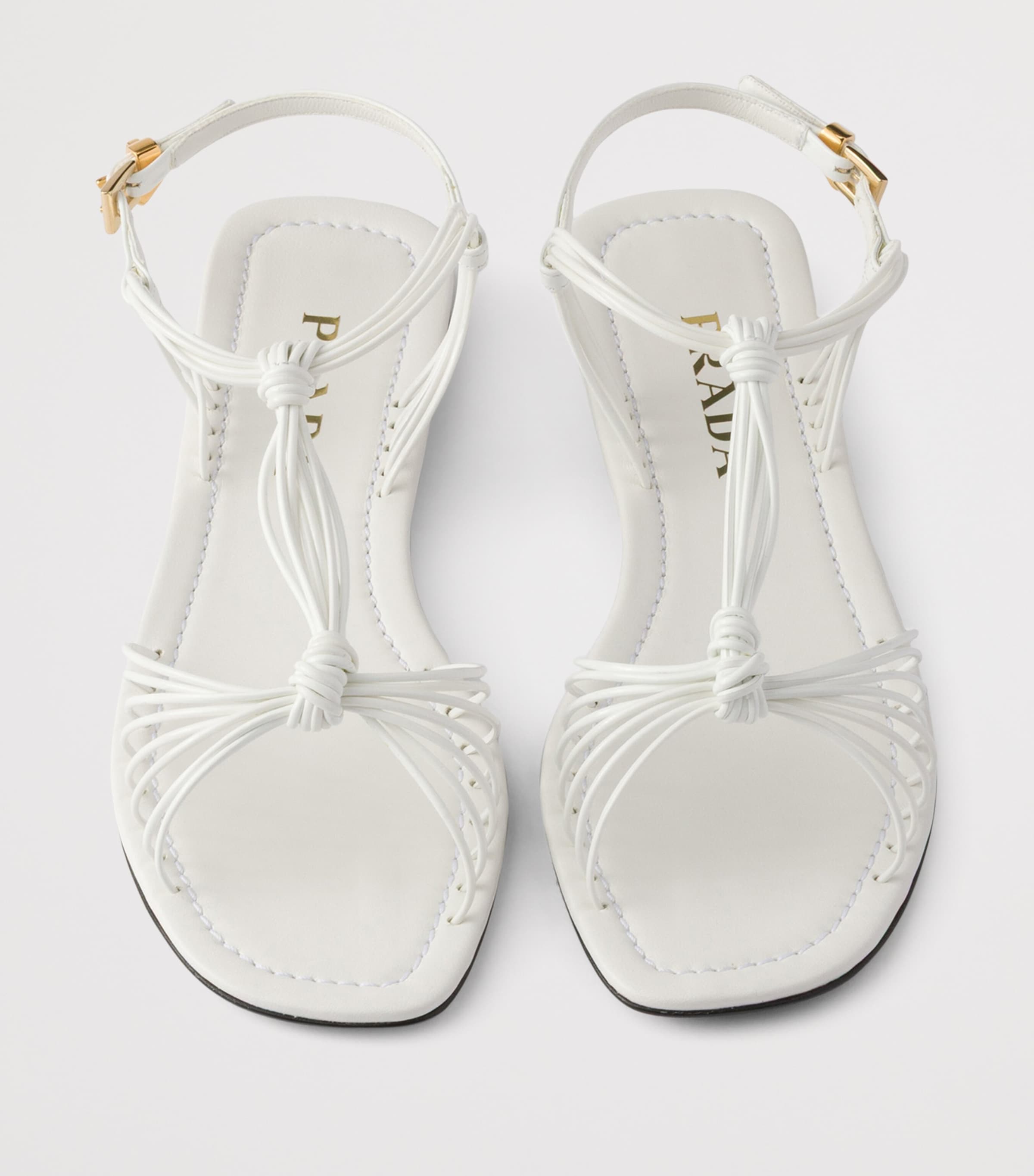 Prada Patent Leather Sandals Image 3