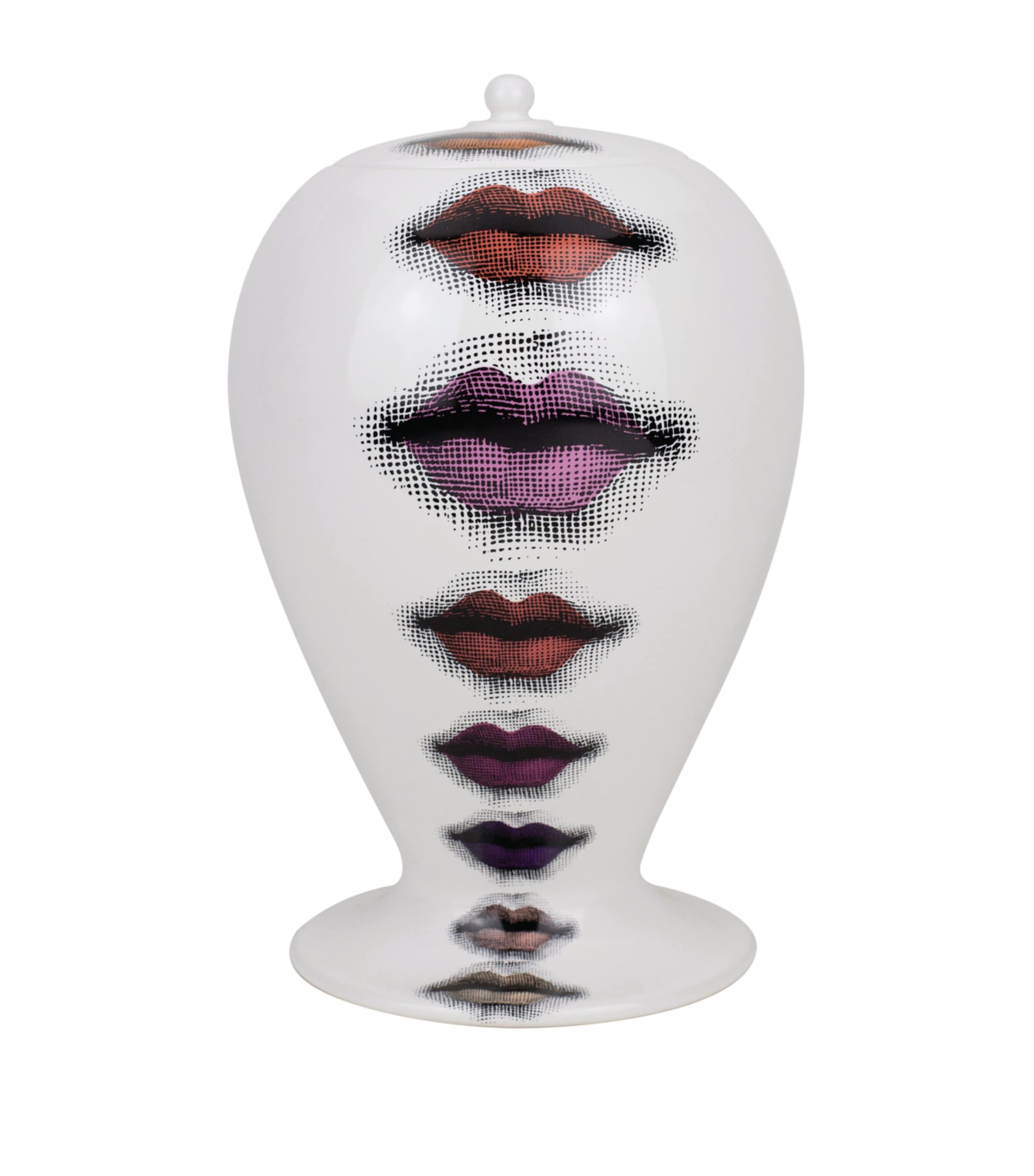 Fornasetti Rossetti Vase In White