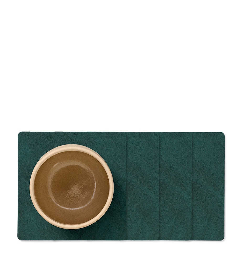 Square Nupo Coasters (Set of 4) DARK GREEN Image 1
