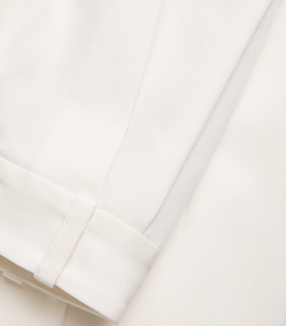 Wool-Blend Wide-Leg Trousers OFF WHITE-112 Image 5