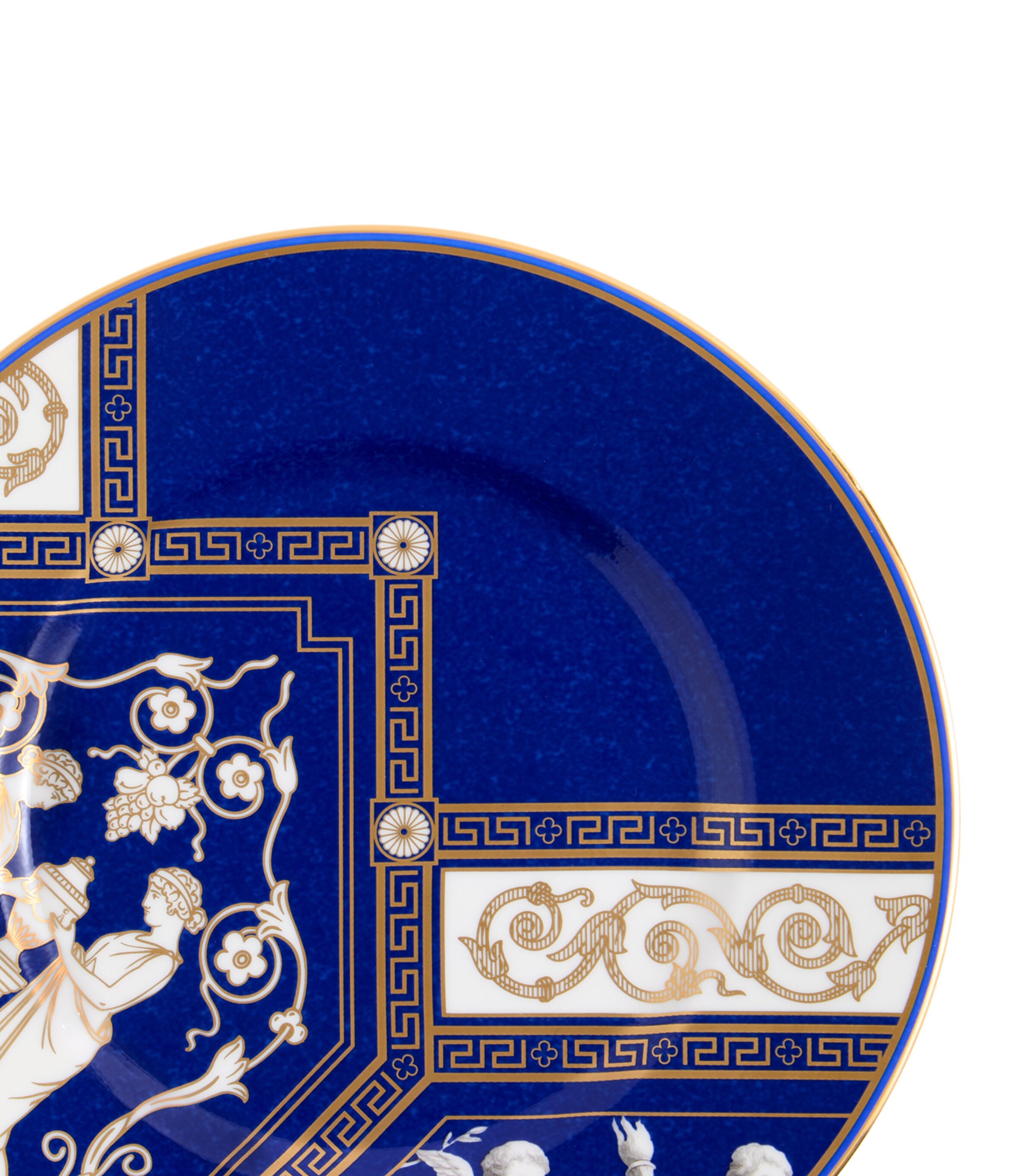 Wedgwood Bone China Renaissance Plate (22cm) Blue Image 4