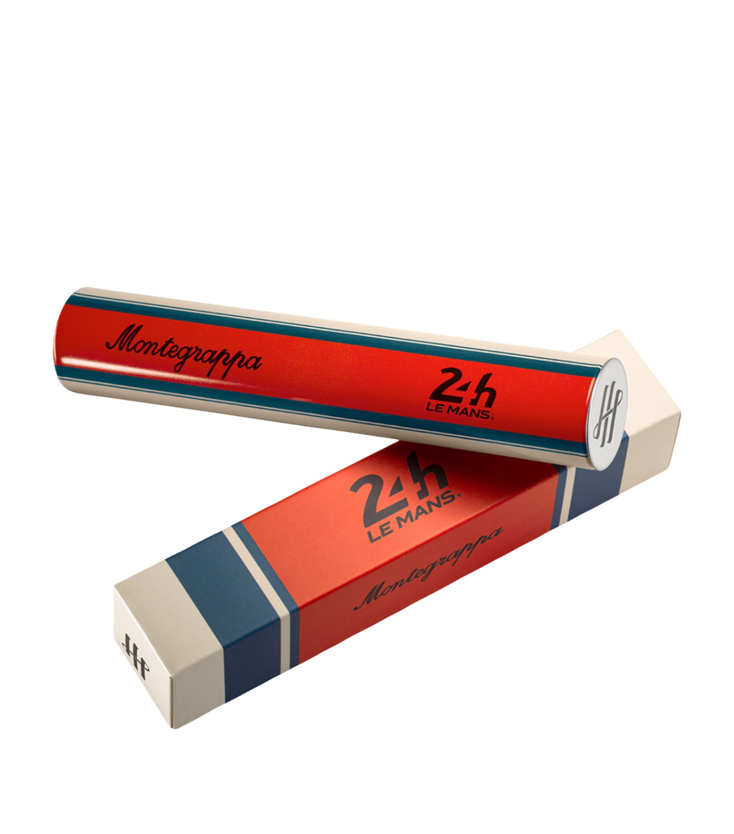 Montegrappa 24H Le Mans Endurance Ballpoint Pen Silver/red Image 2