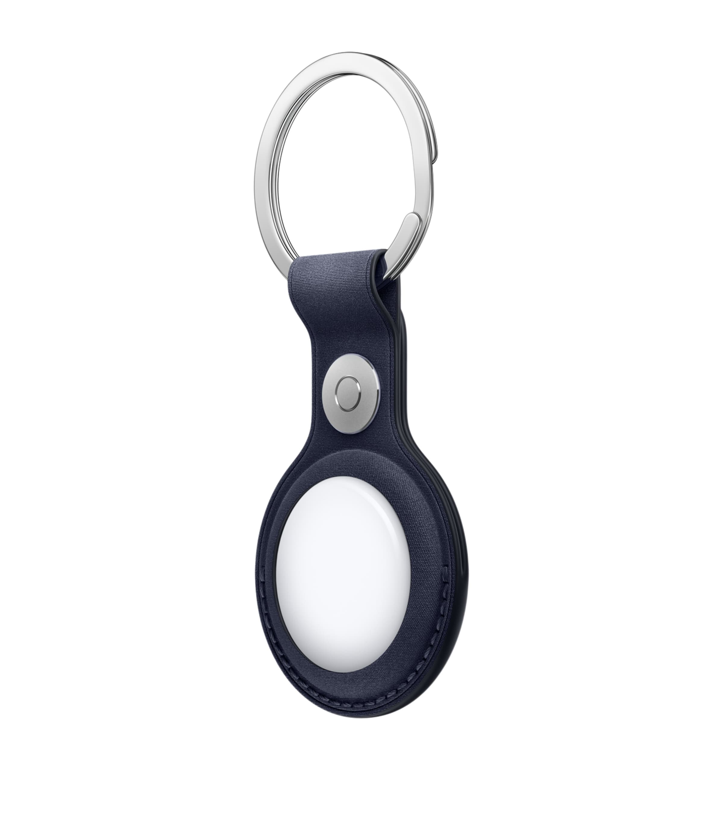 Apple AirTag FineWoven Key Ring Navy Image 2