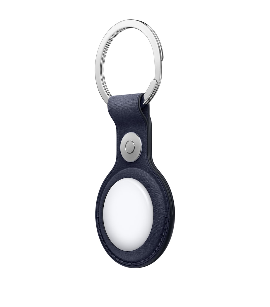 AirTag FineWoven Key Ring NAVY Image 2