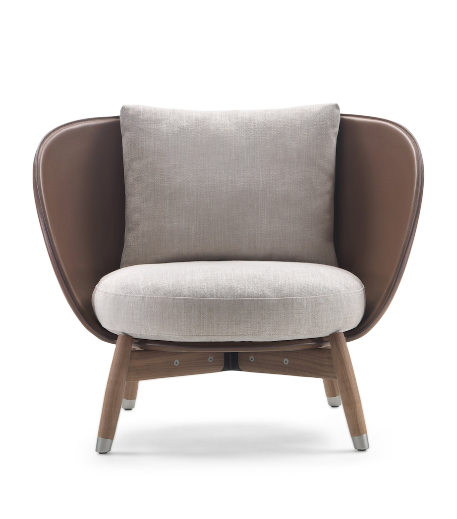 Eri Armchair CANALETTO WALNUT RAW Image 2