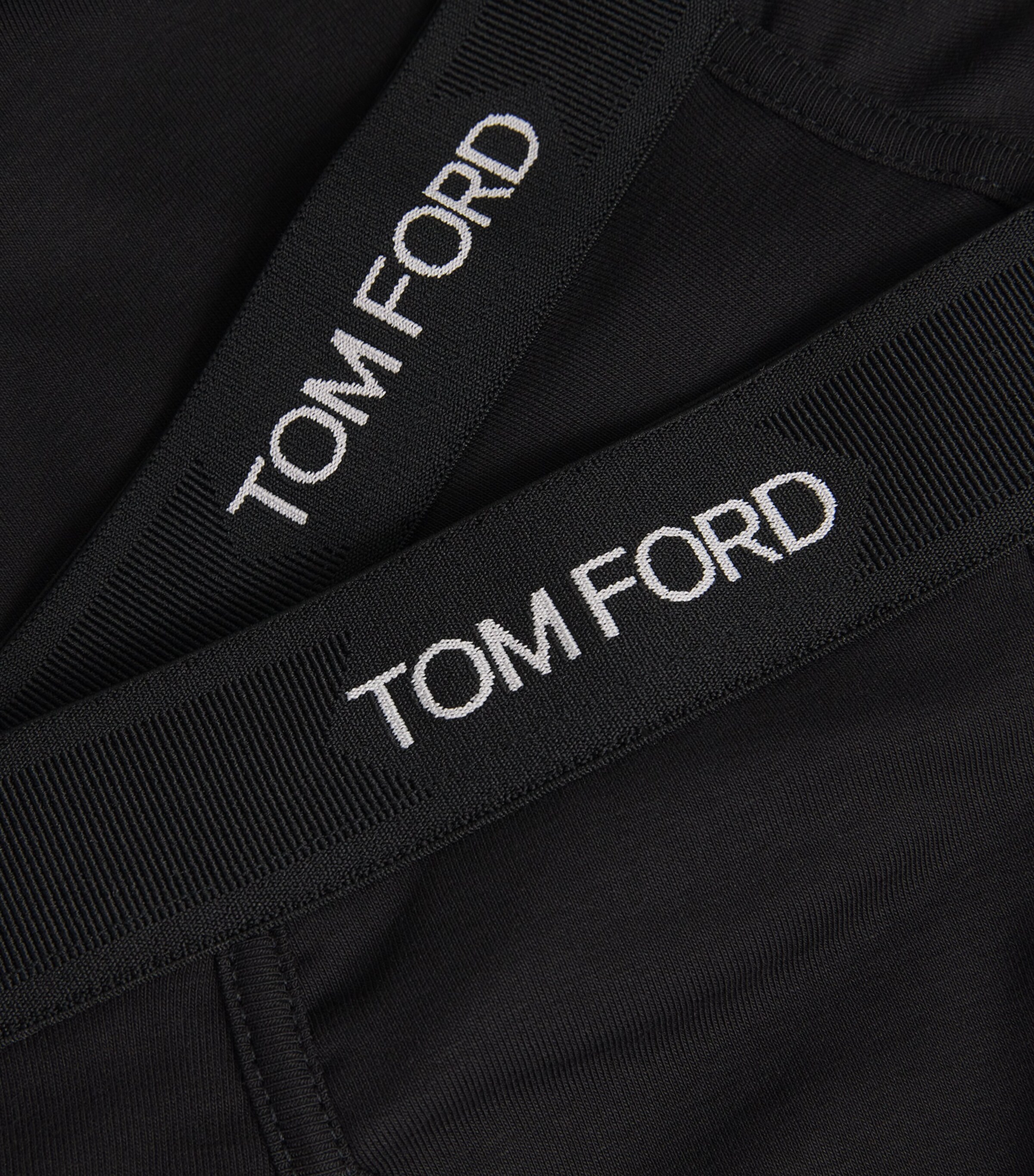 Stretch-Cotton Logo Boxers 002 BLACK Image 11