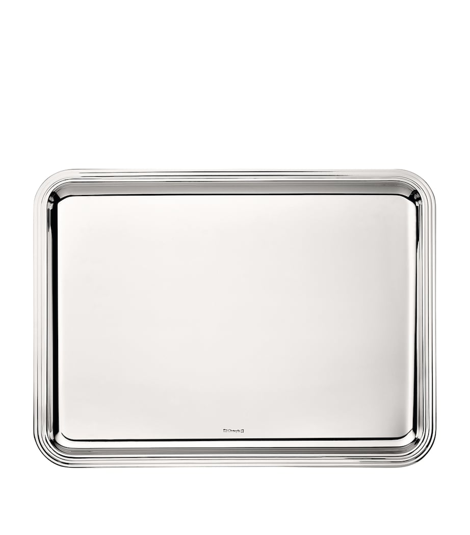 Silver-Plated Albi Tray (43cm x 31cm) SILVER Image 1