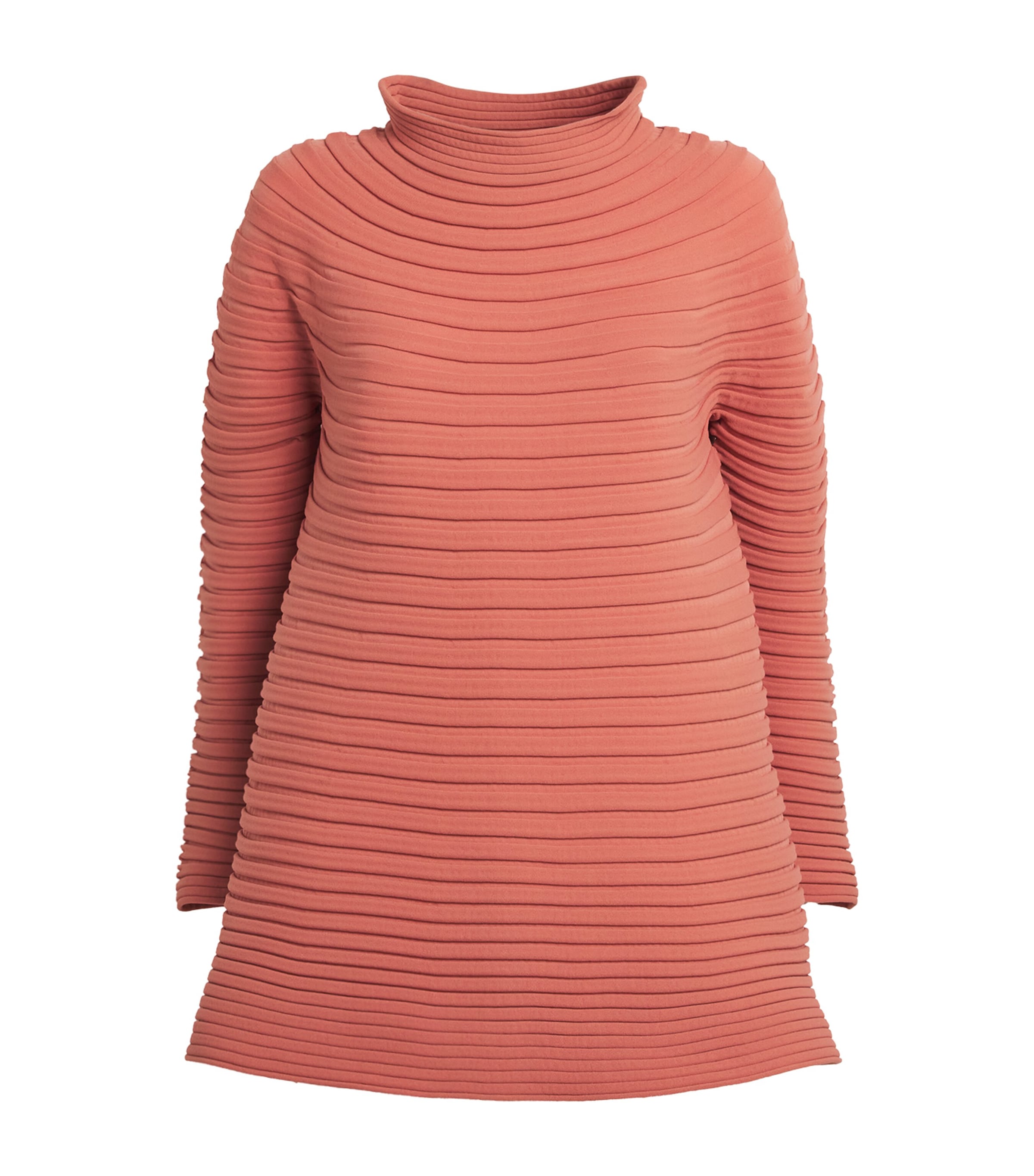 Bounce Knit Top CORAL PINK Image 1