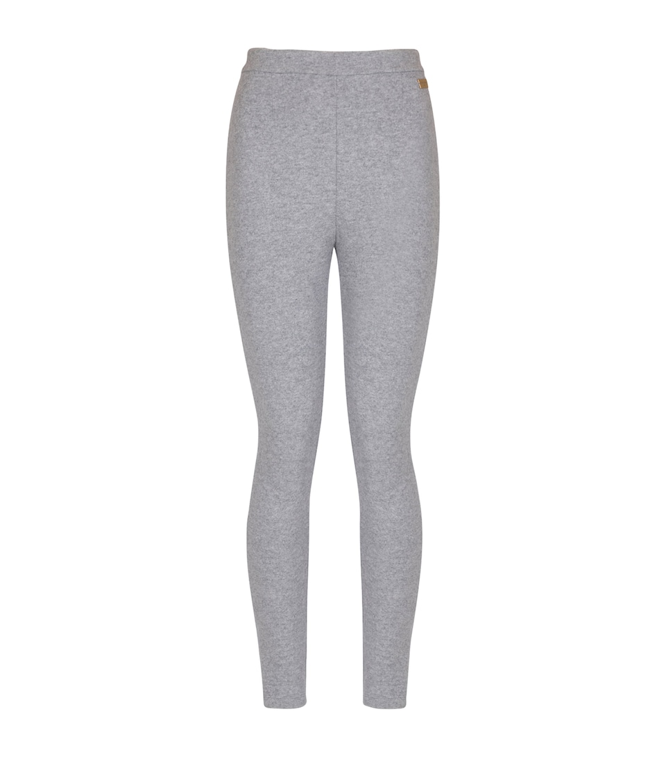 Wool-Blend Knitted Leggings