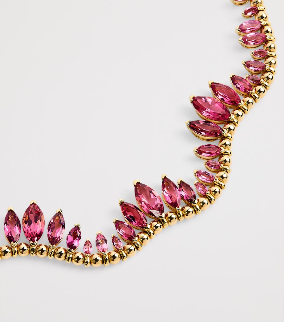 Yellow Gold and Sapphire Arashi Necklace YELLOW GOLD Image 3