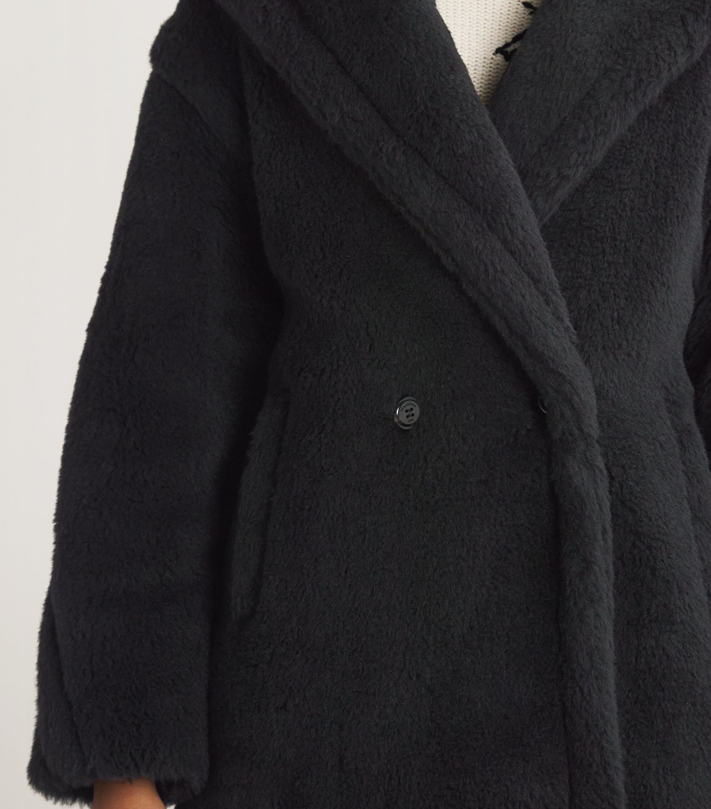 【関税＆送料込み】Max Mara Cuba Short Teddy Bear Icon Coat Short Teddy Bear Icon Coat in alpaca and wool, sand | 
