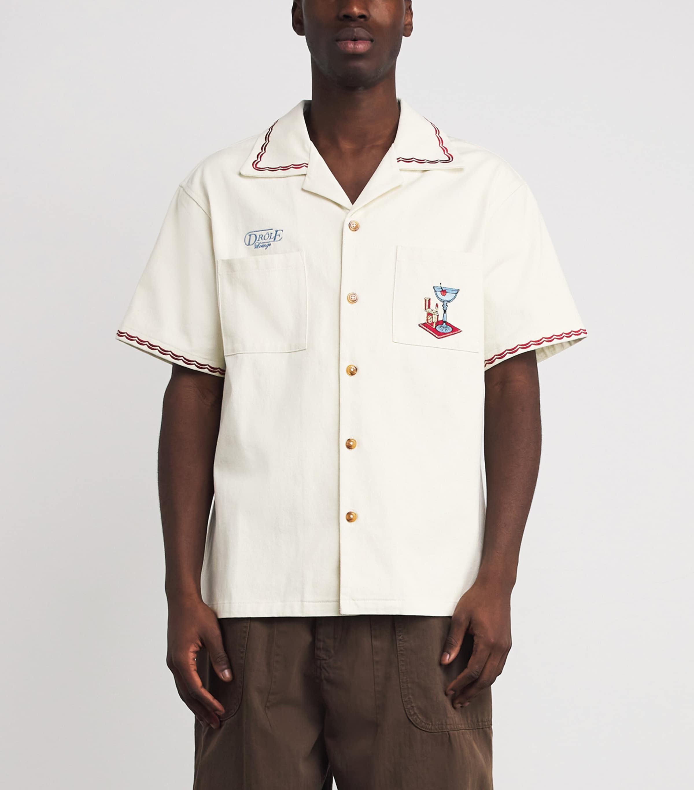 Cotton Martini Shirt OFF WHITE Image 3