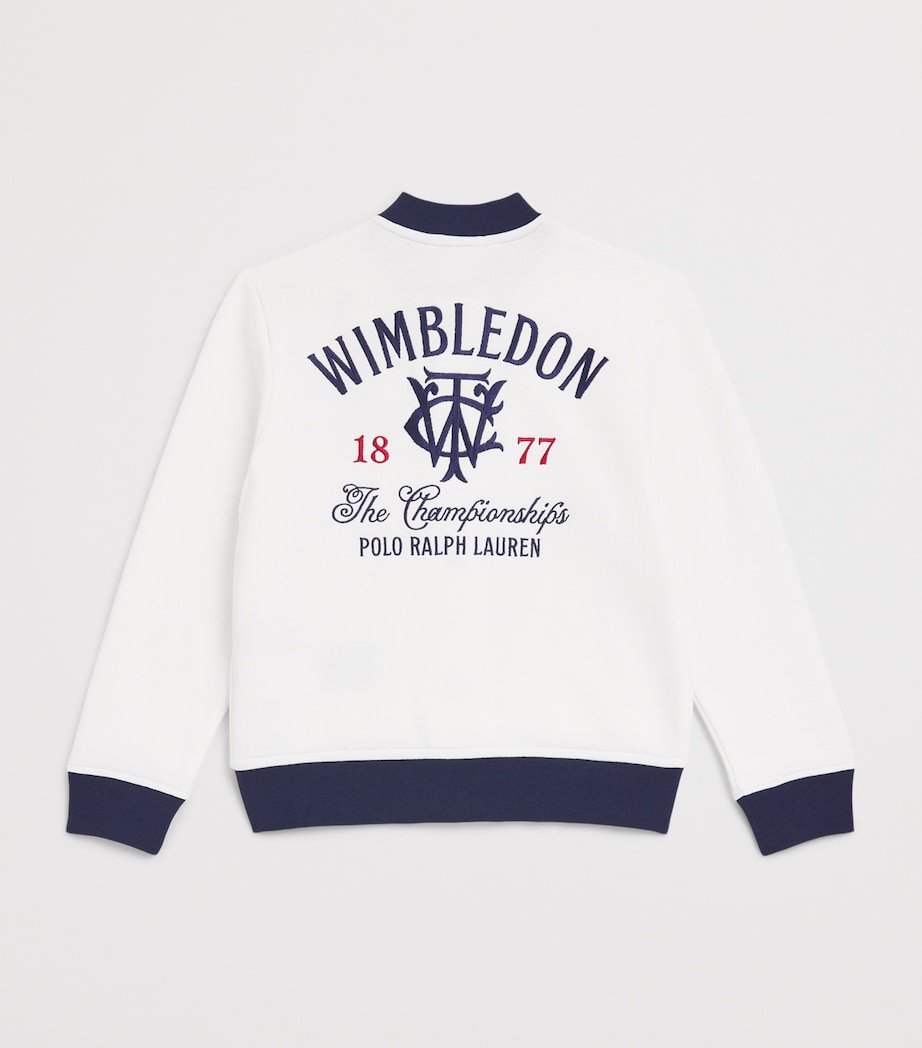 Ralph Lauren Kids RL KNIT BOMBER JKT White Image 2