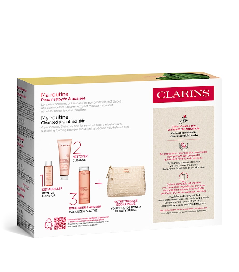 Clarins My Cleansing Essentials - Sensitive Skin NO COLOUR Image 4