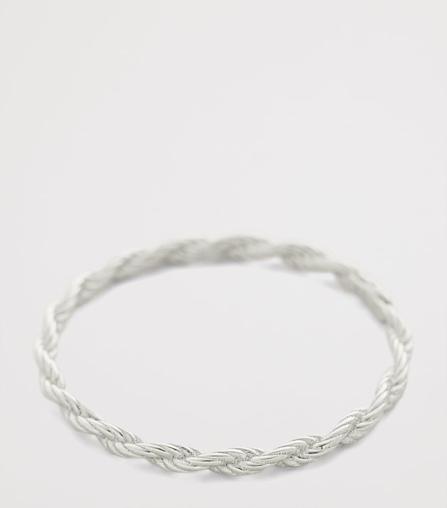 Sterling Silver Corda Ring STERLING SILVER Image 2