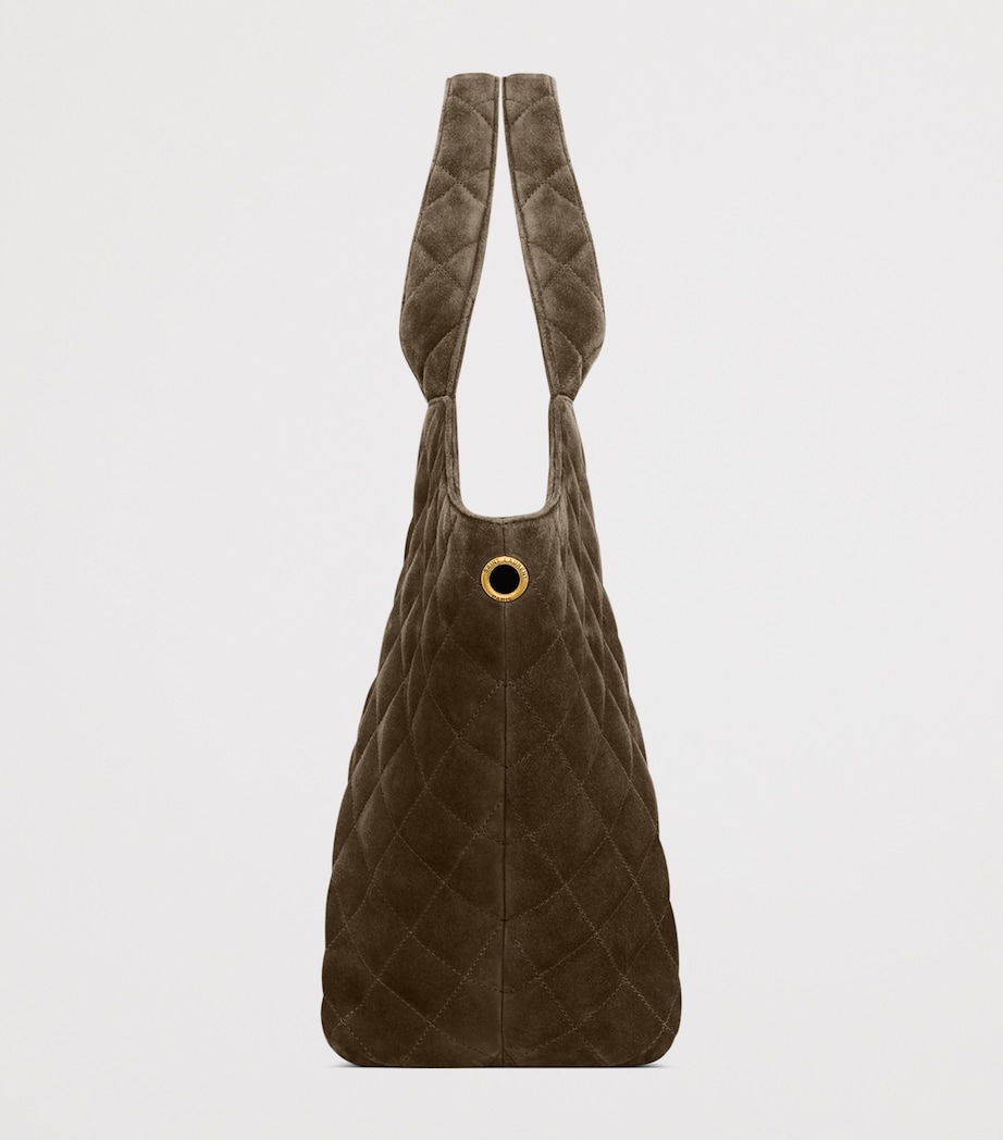 Saint Laurent Medium Suede Icare Tote Bag Image 6