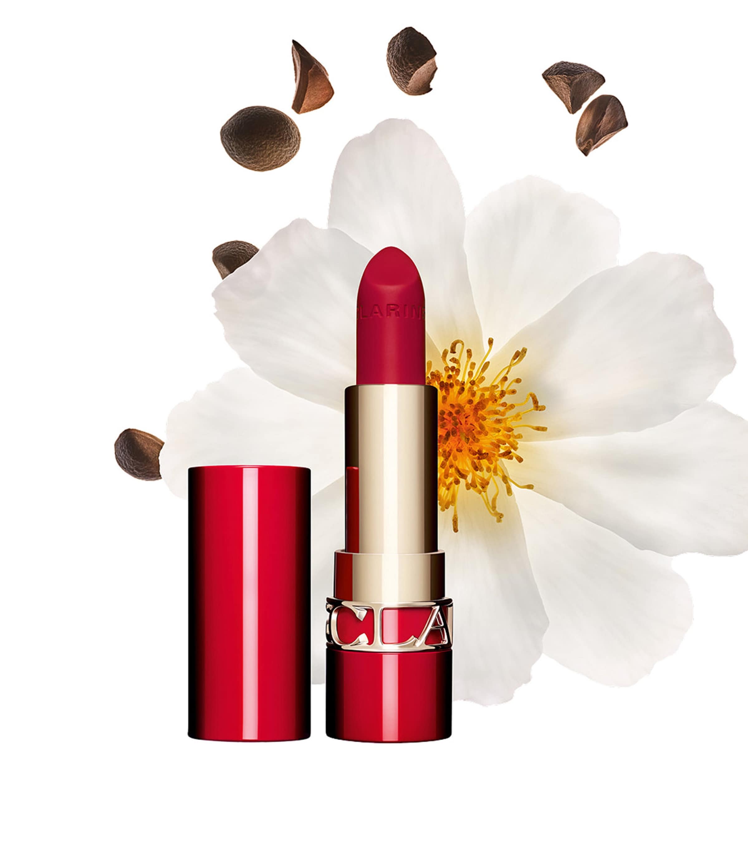 Clarins Joli Rouge Velvet Lipstick - Refill Rouge Image 2