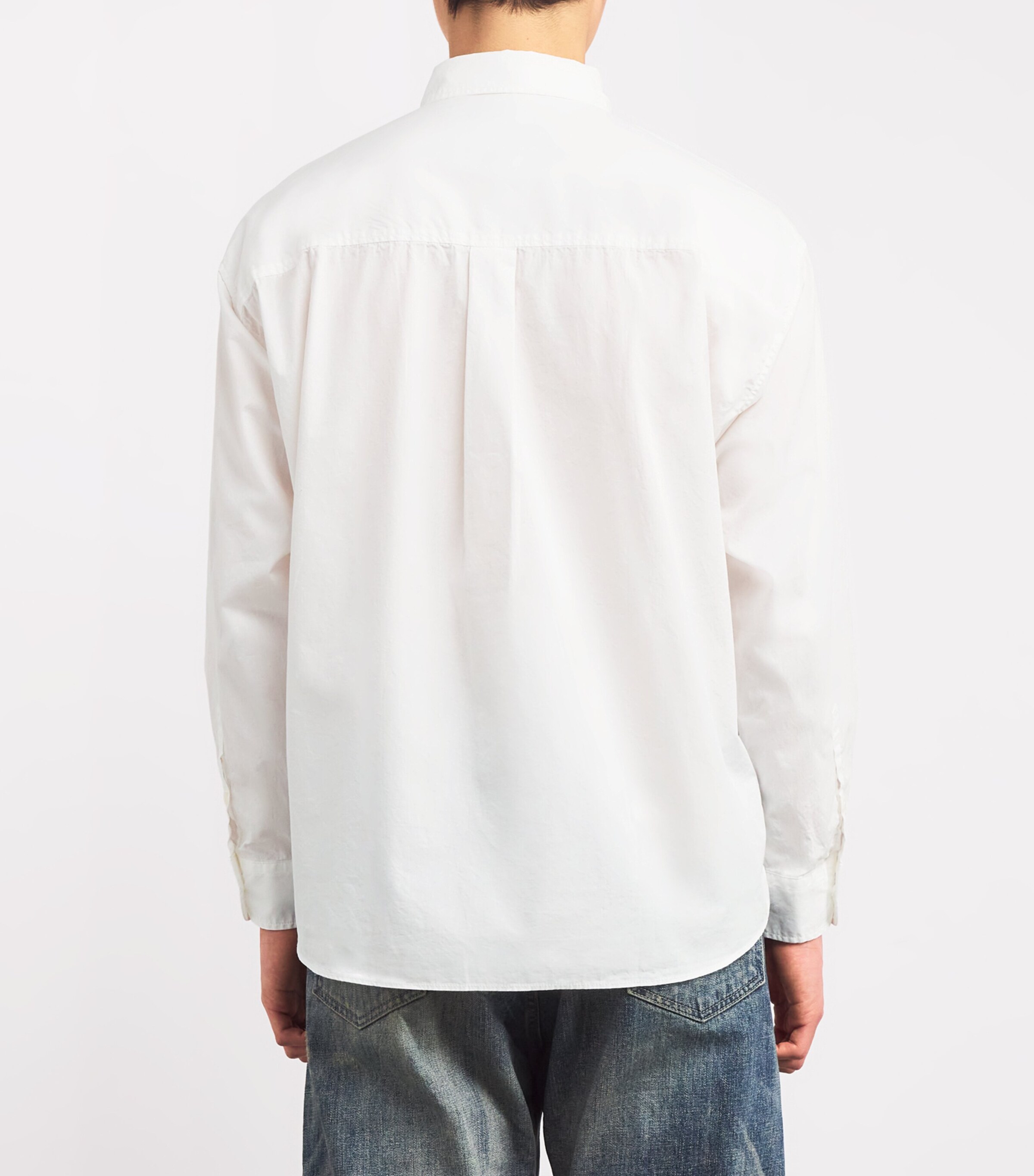Yohji Yamamoto Mens x Neighborhood Printed Shirt White Image 4