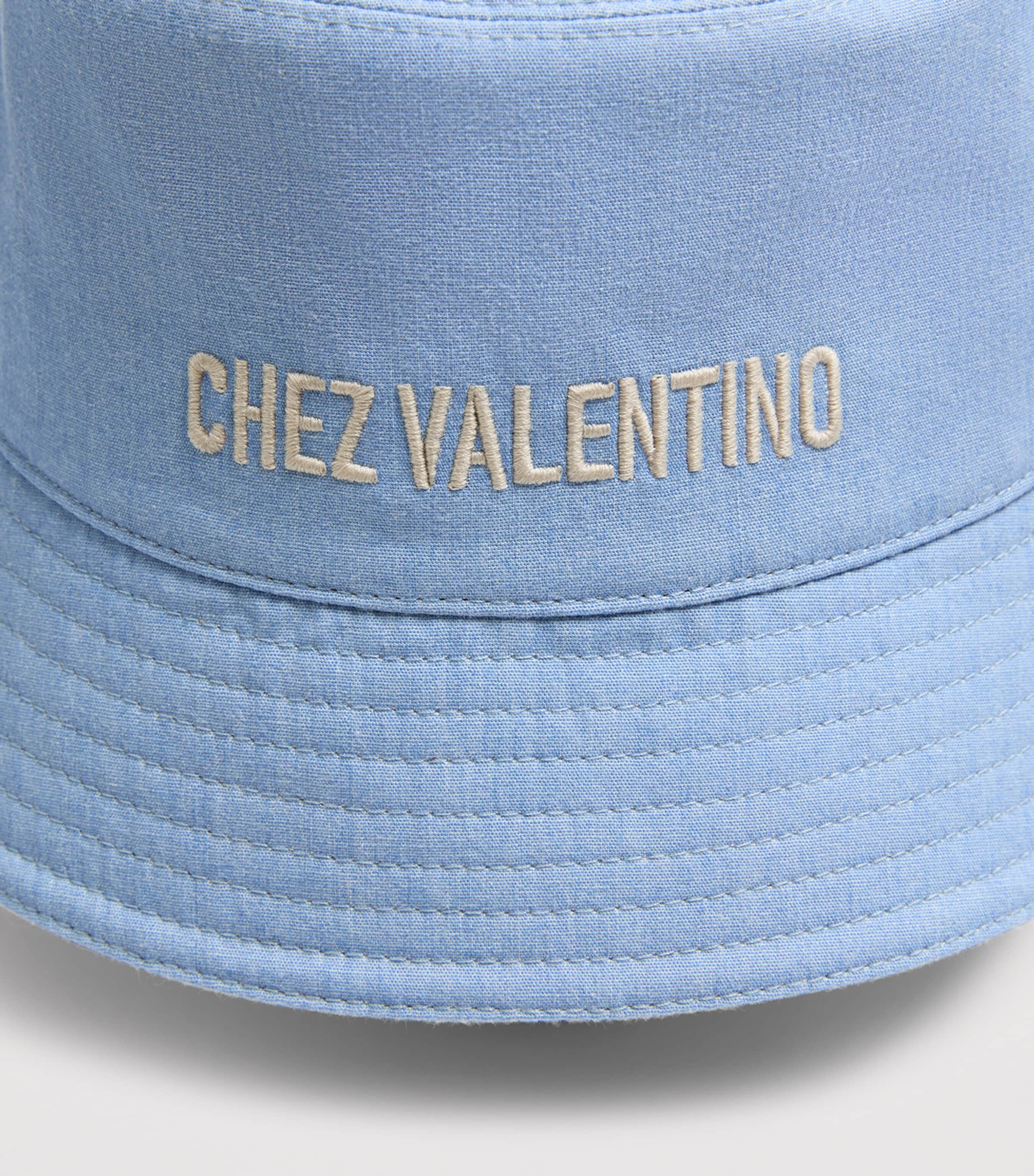 Valentino Garavani Cotton Chez Valentino Bucket Hat | Harrods UK