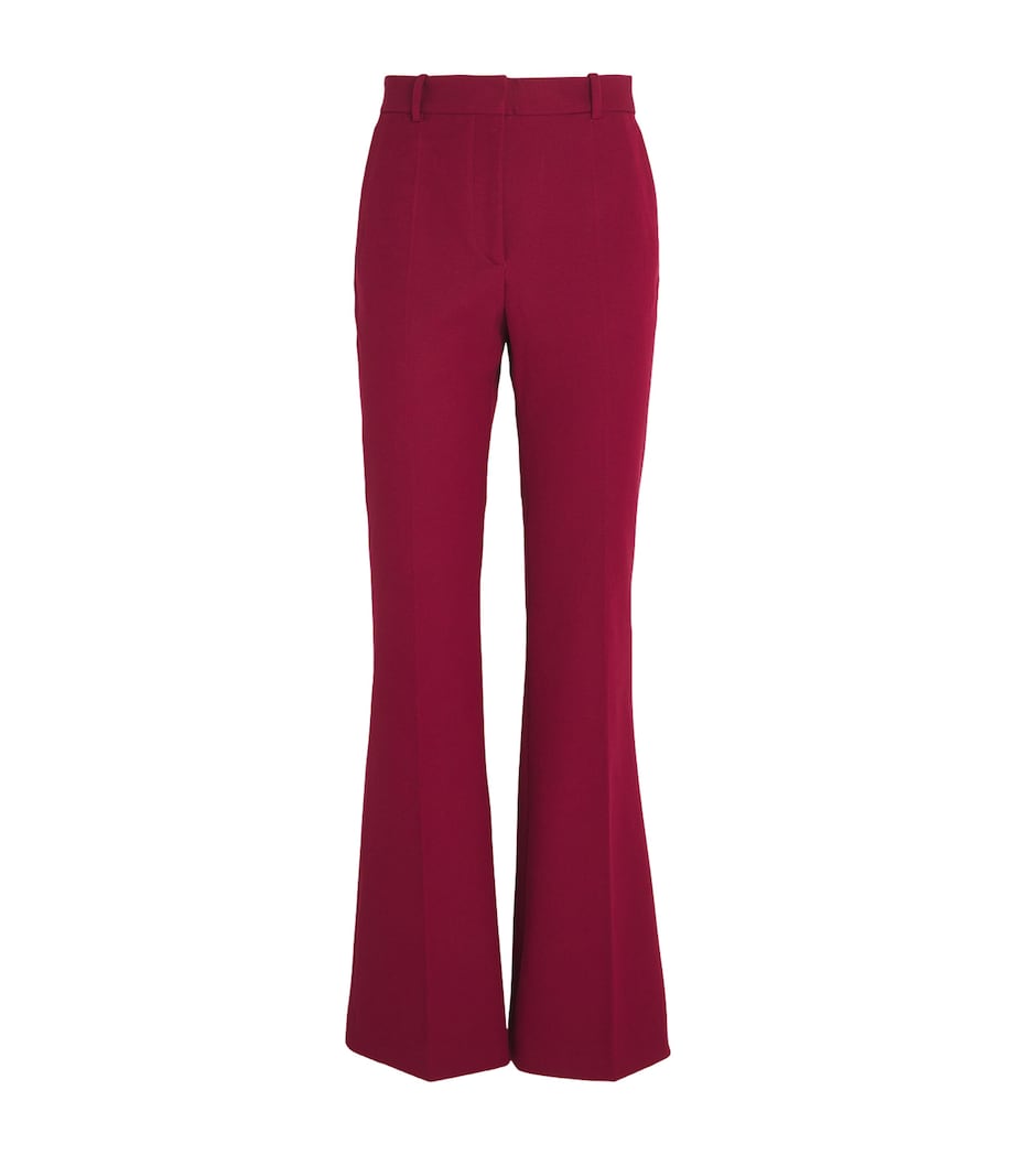 Gabardine Stretch Coleman Trousers RUBY Image 1