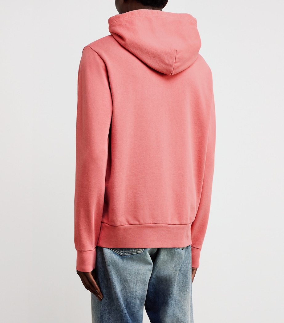 Cotton Loopback Hoodie PINK Image 4