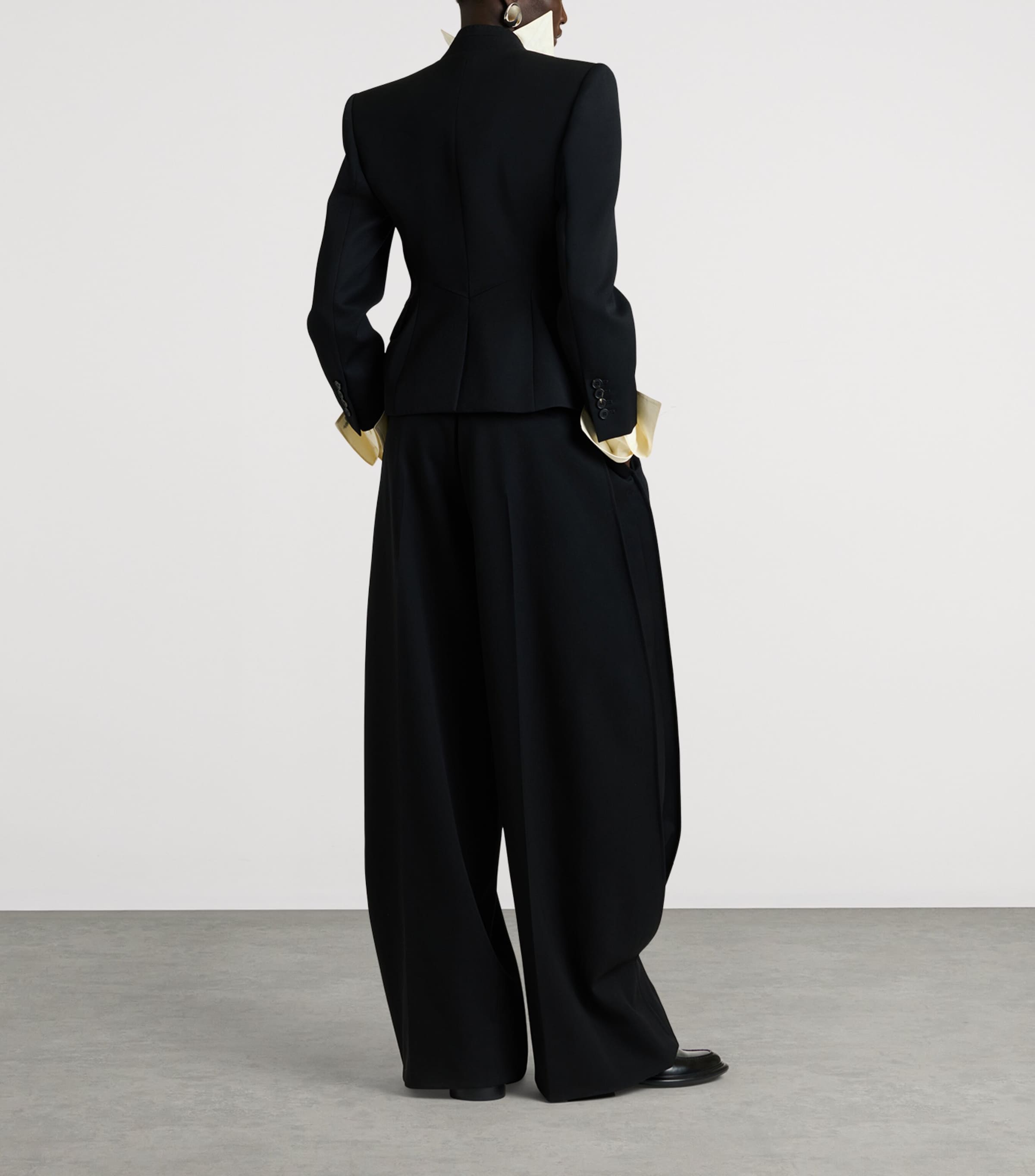 Givenchy Womens Wool Balloon Trousers Image 3