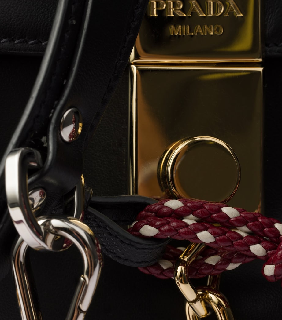 Large Leather Soft Sound Shoulder Bag F0002 Image 8