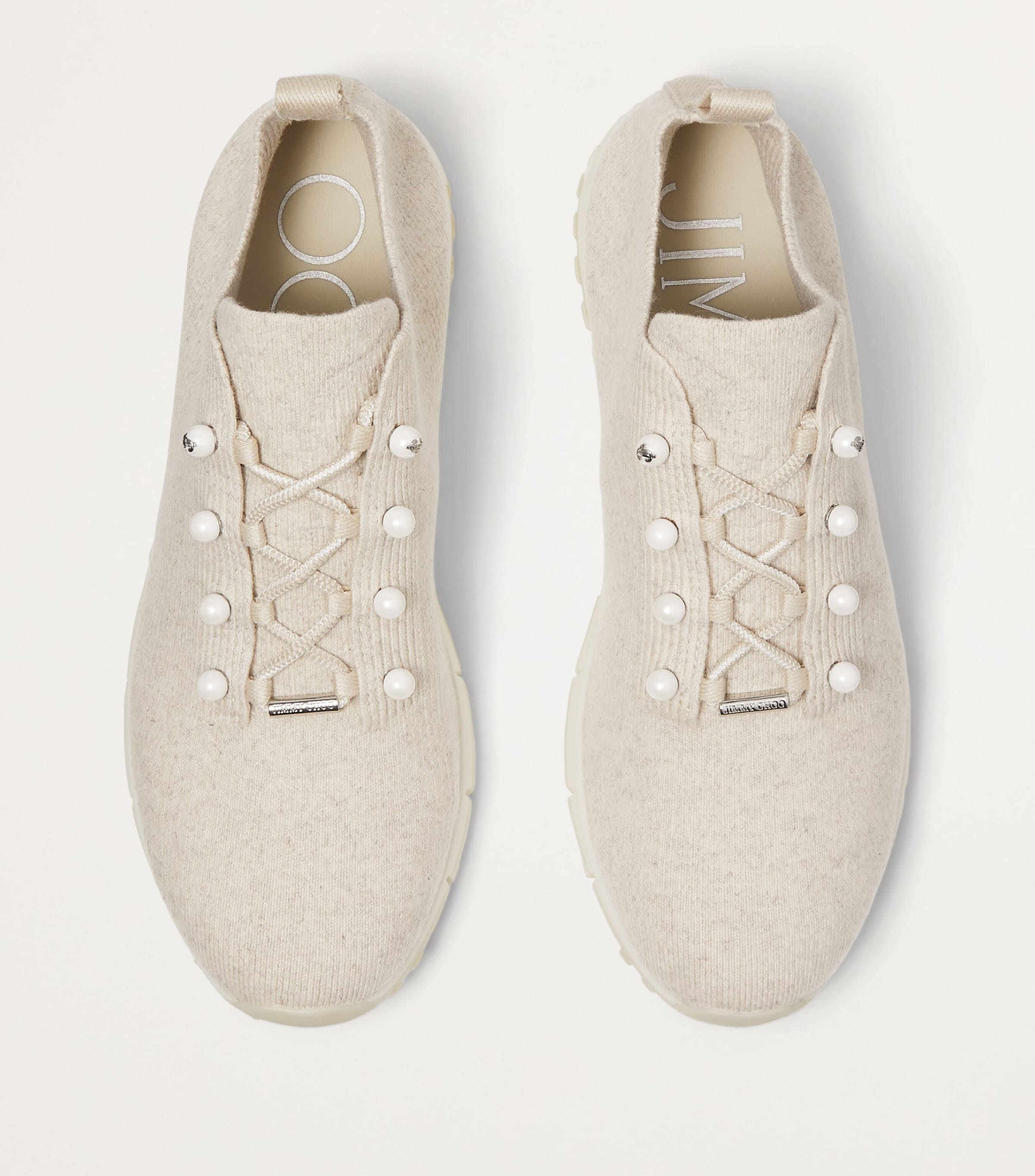 Jimmy Choo Embellished Veles Sneakers | Harrods US