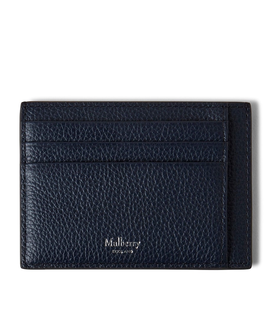 Leather Heritage Logo Card Holder NIGHT SKY Image 1