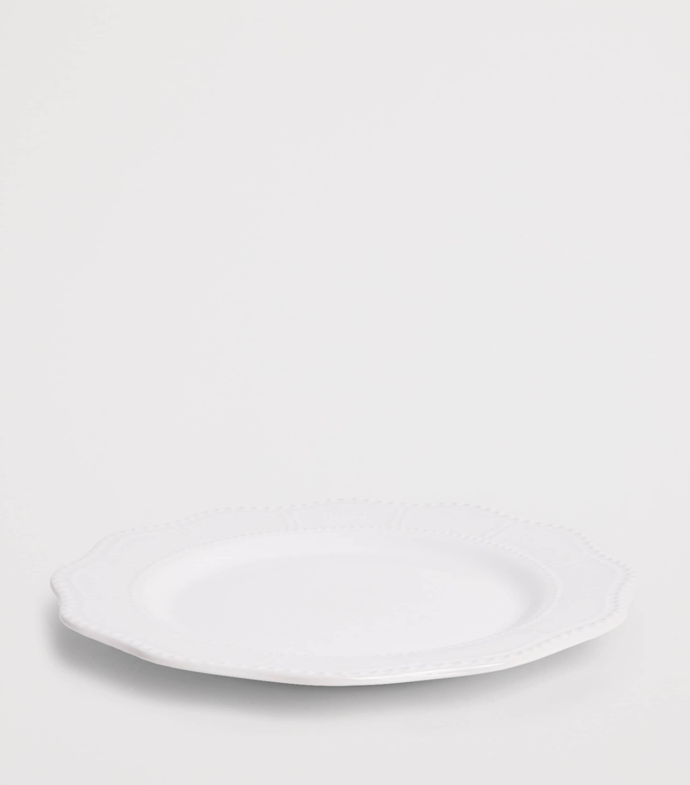 Stoneware Brompton Dinner Plate (27cm) WHITE Image 2