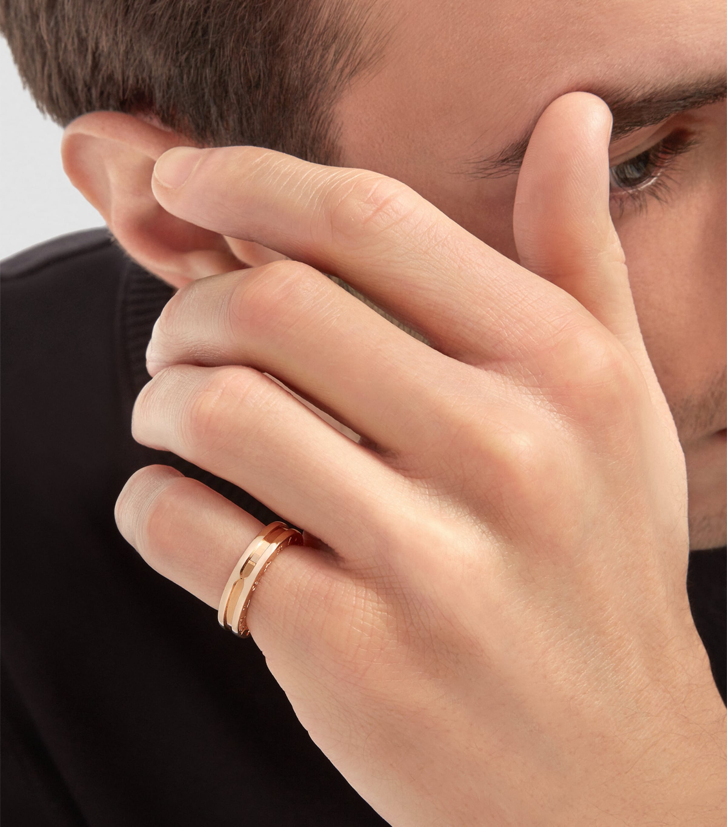 Rose Gold B.zero1 Ring PINK GOLD Image 5