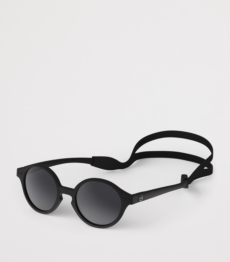 Round Sunglasses (9-36 Months) BLACK Image 2