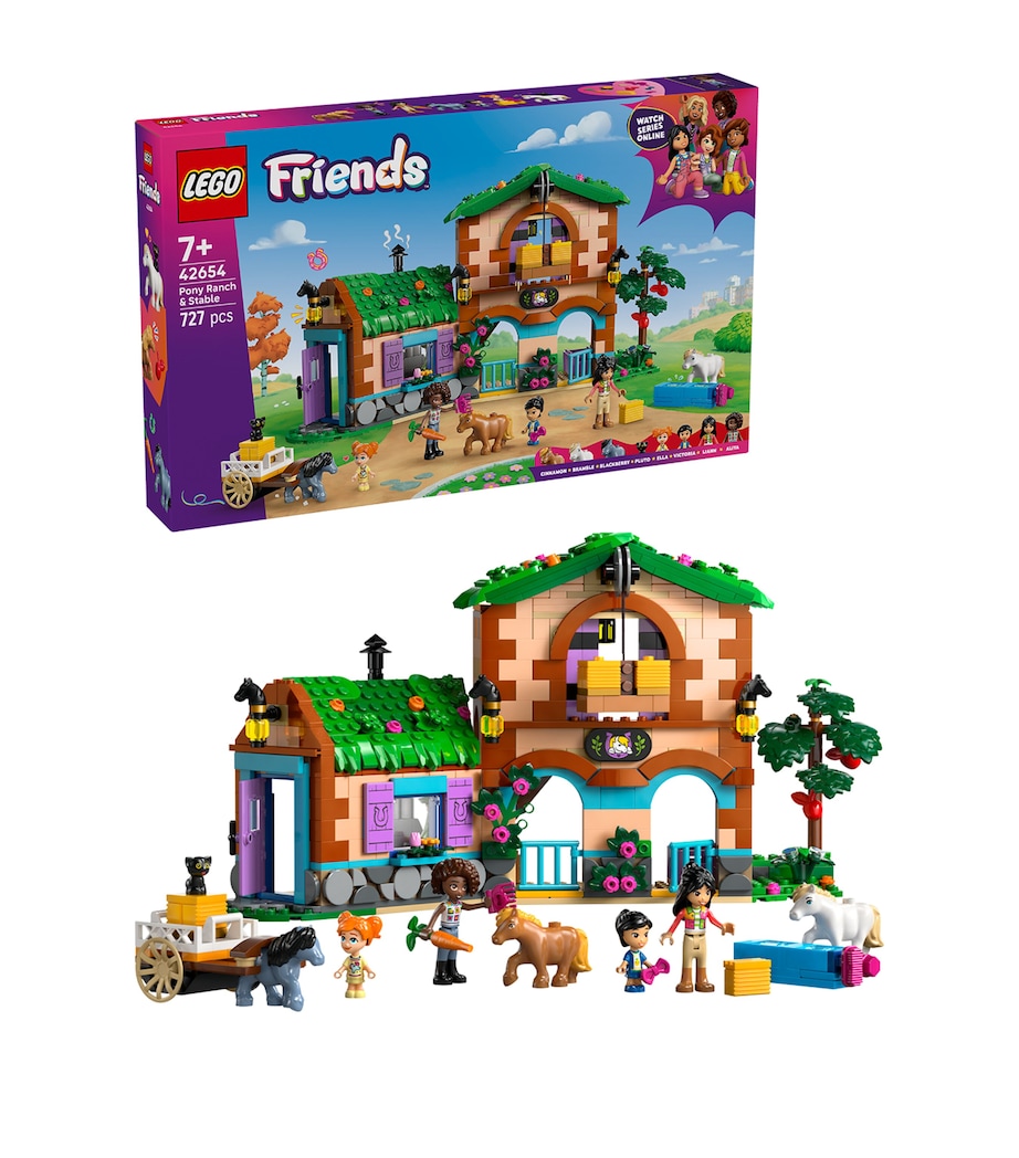 LEGO Friends Pony Ranch and Stable 42654 MULTI Image 2