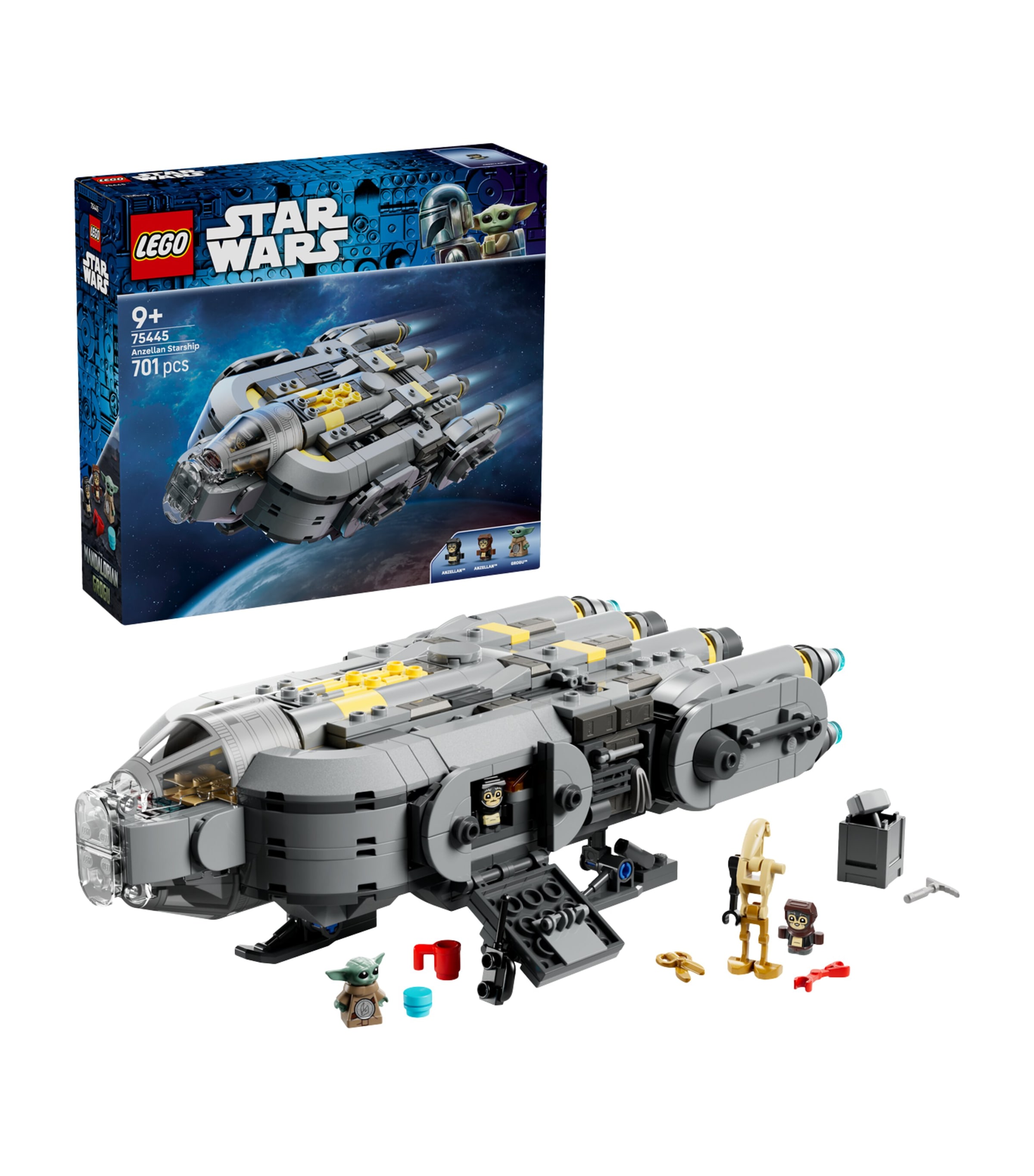 Lego LEGO Star Wars Anzellan Starship Building Toy 75445 Image 1