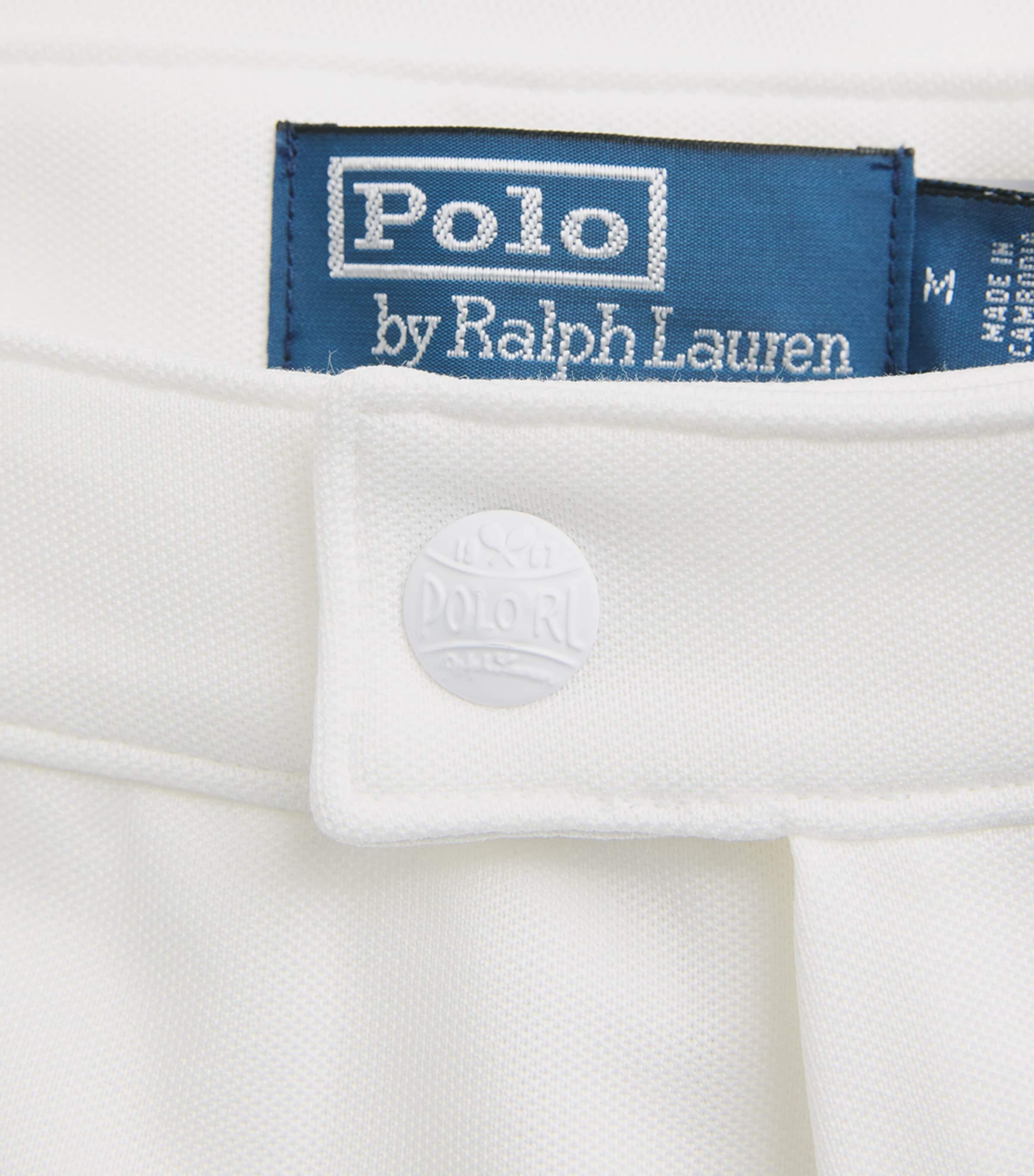 RLX Ralph Lauren Mens Tricot Sports Shorts Ceramic White Image 6