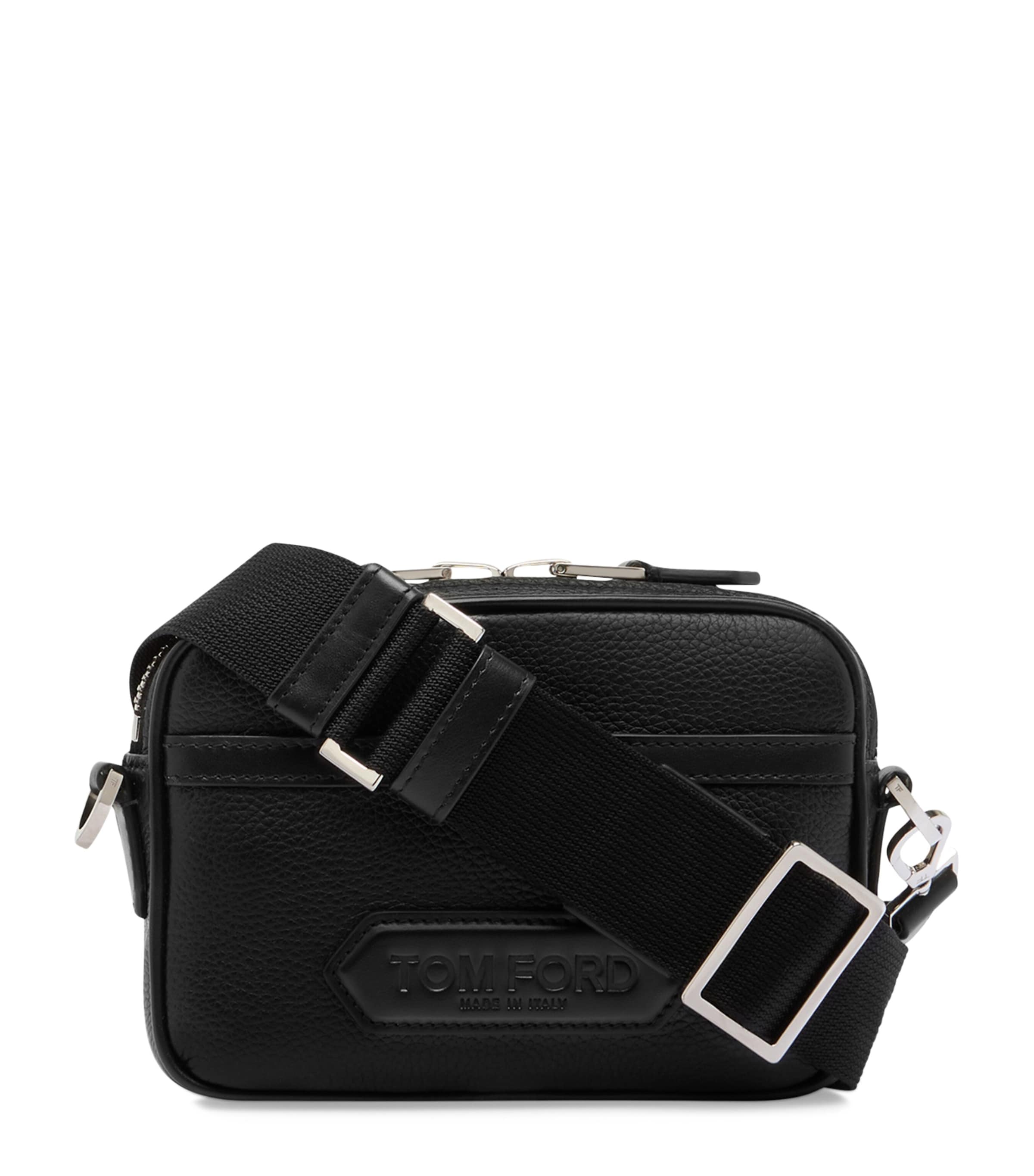 TOM FORD Mini Leather Traveller Messenger Bag | Men Bags | Cross Body Bags | Messenger Bags | Designers | Tom Ford