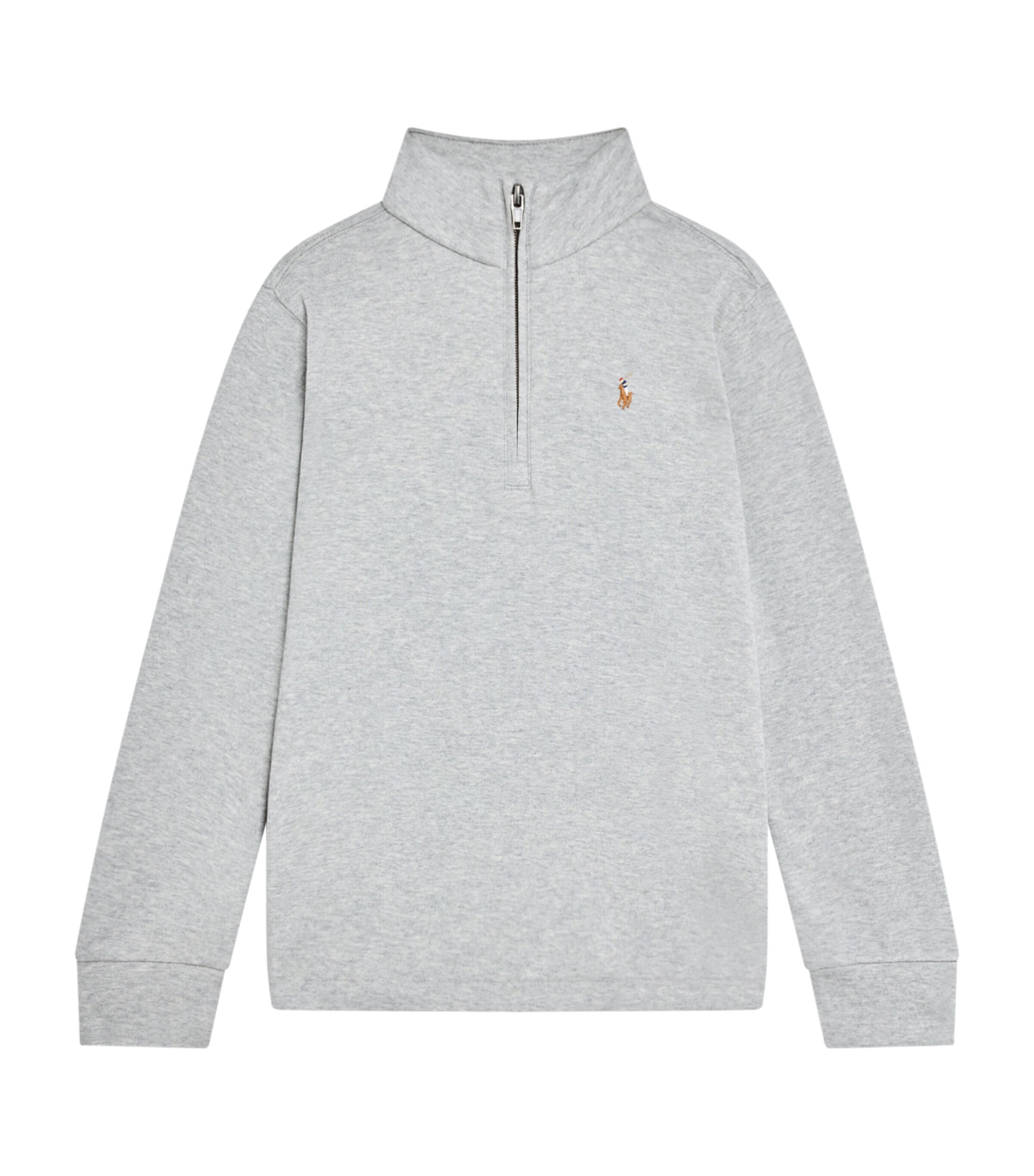 Ralph Lauren Kids Cotton Quarter-Zip Sweatshirt (2-7 Years) | Boys Clothing | Sweatshirts & Hoodies | Designers | Polo Ralph Lauren | Hoodies & Sweatshirts