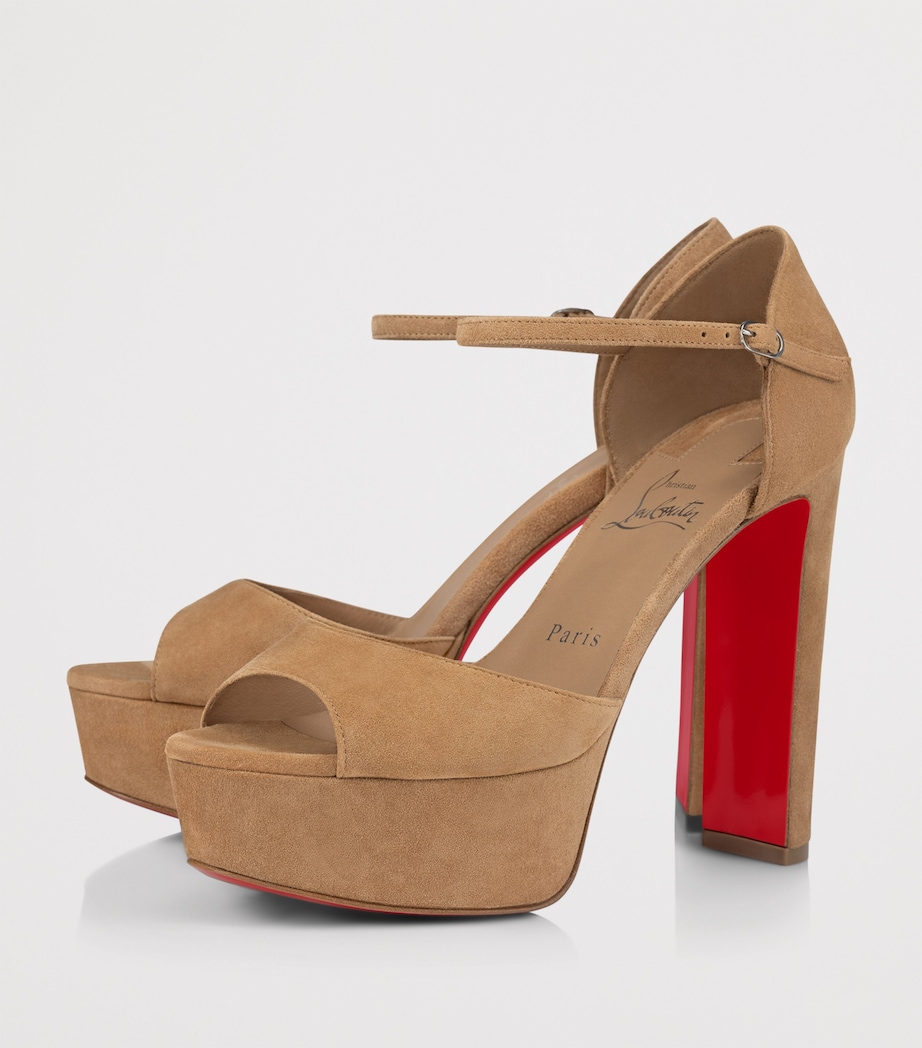 Sandaloo Suede Platform Sandals 130 F760 Image 2