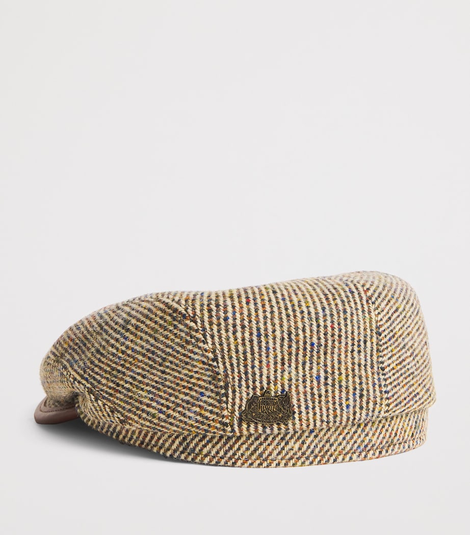 Wool-Blend Tweed Driver Cap 7 - BEIGE Image 2