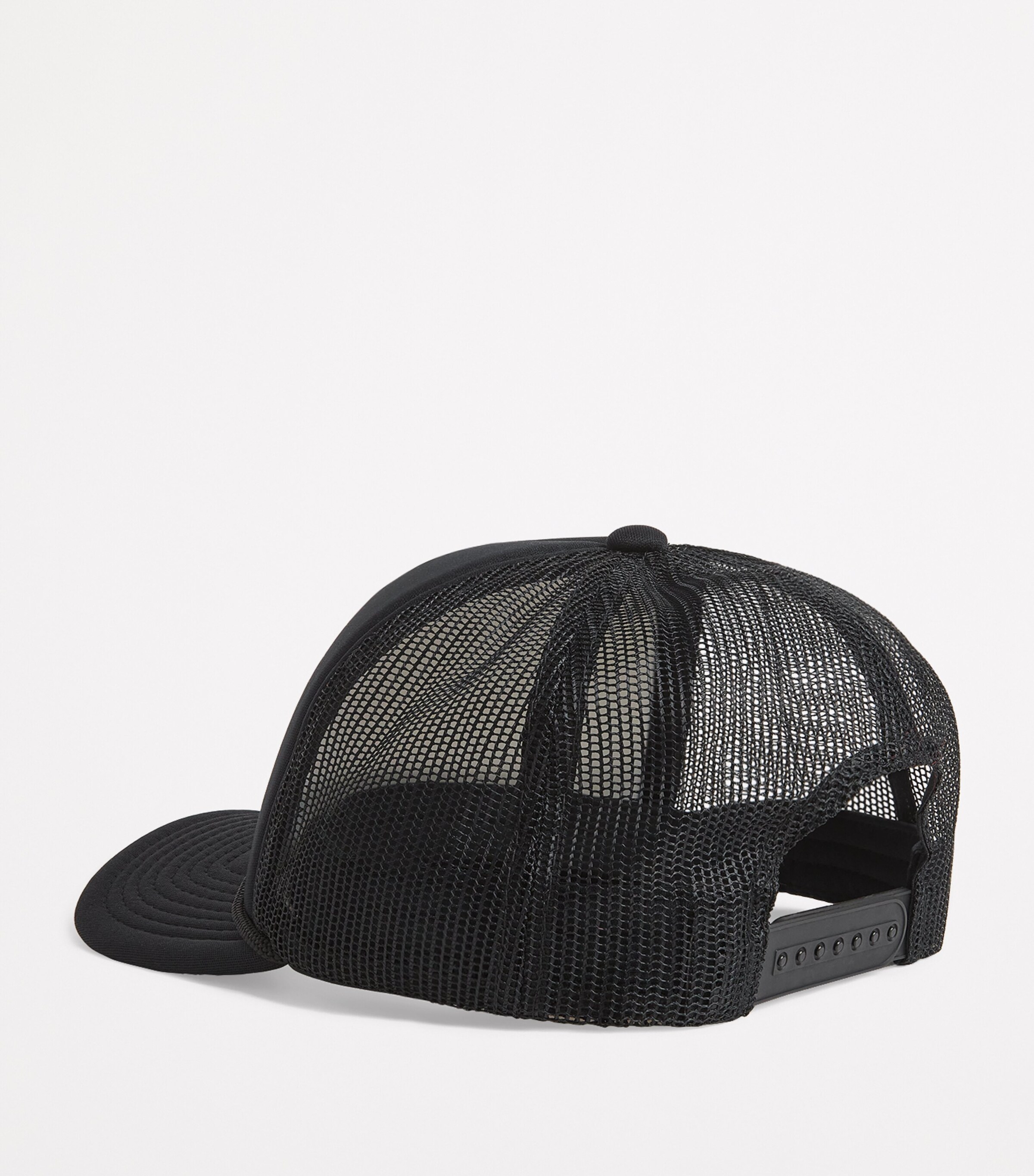 Mesh Logo Trucker Cap BLACK Image 3