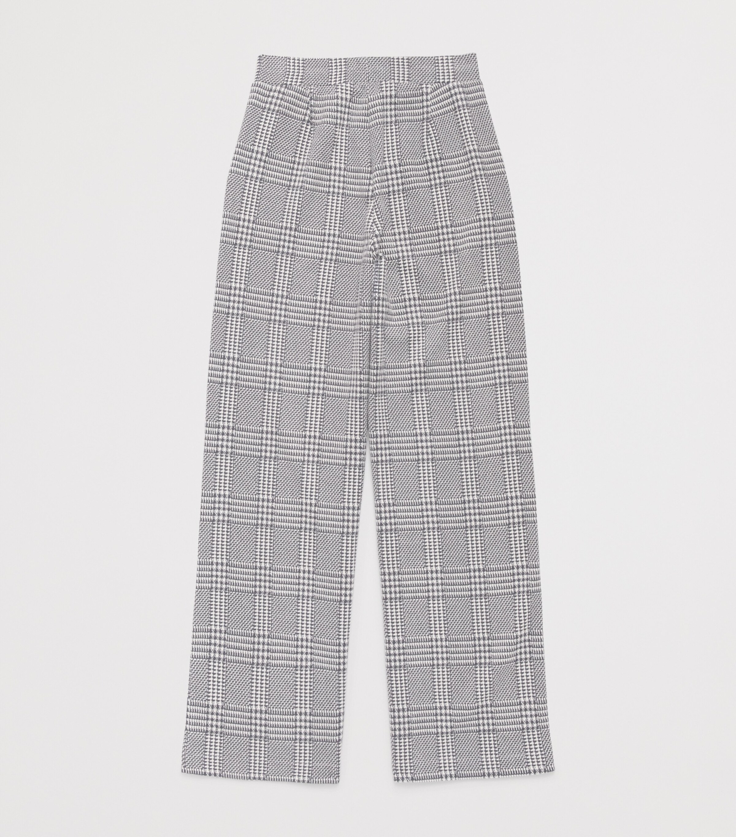Monnalisa Houndstooth Trousers (13-14 Years) Panna Bia + Grigio Image 2