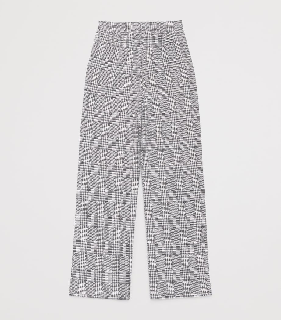 Monnalisa Houndstooth Trousers (13-14 Years) Panna Bia + Grigio Image 2