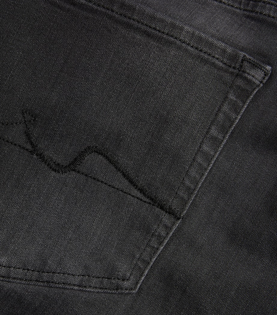 Slimmy Lux Performance Plus Jeans WASHED BLACK Image 5