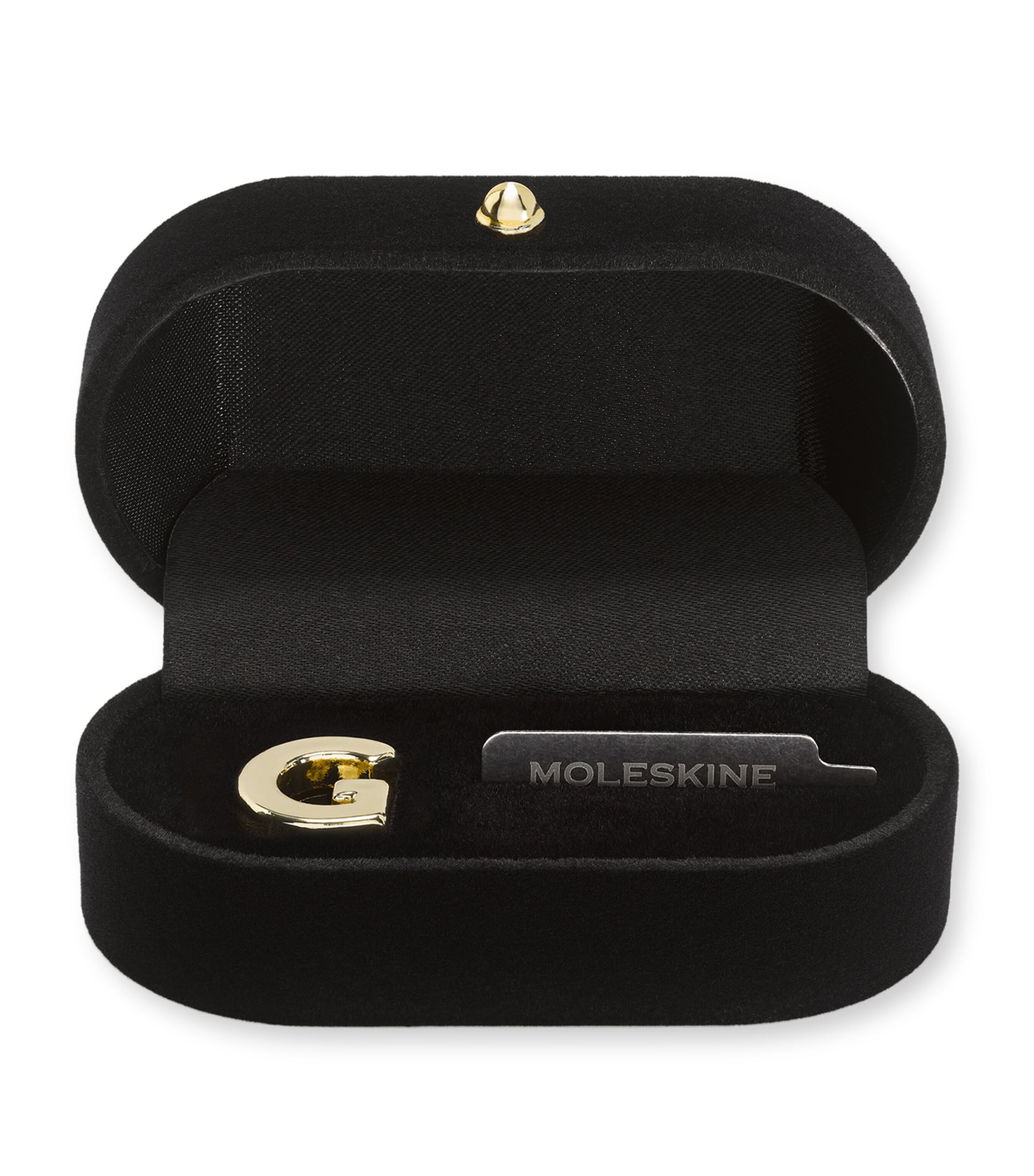 MOLESKINE GOLD-PLATED G NOTEBOOK CHARM 