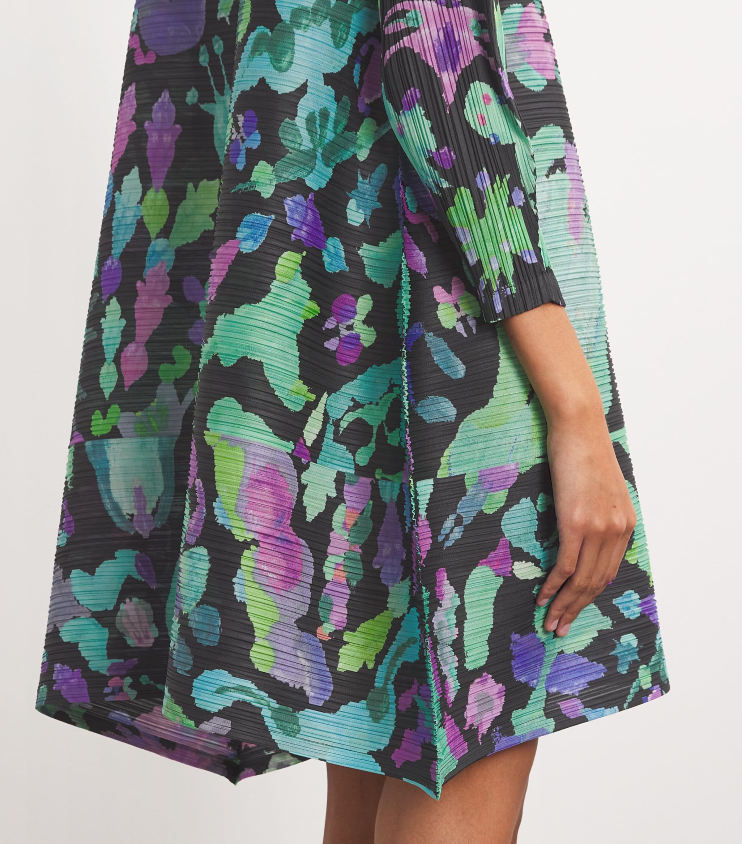 Pleats Please Issey Miyake Dance With New Friends Midi Dress Pleats Please Issey Miyake Dance With New Friends Midi Dress