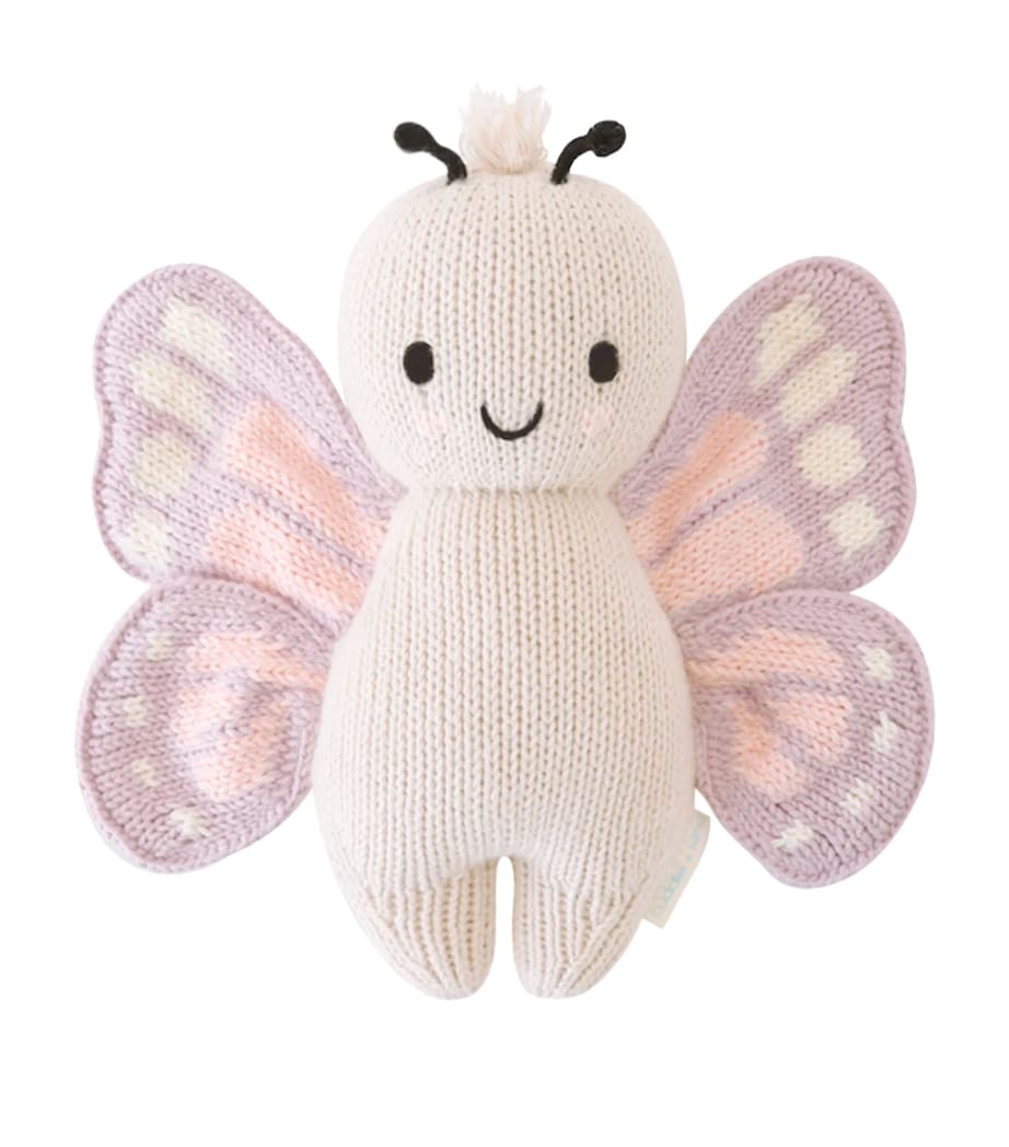 Cuddle + Kind Cotton Baby Butterfly (18cm) Image 1